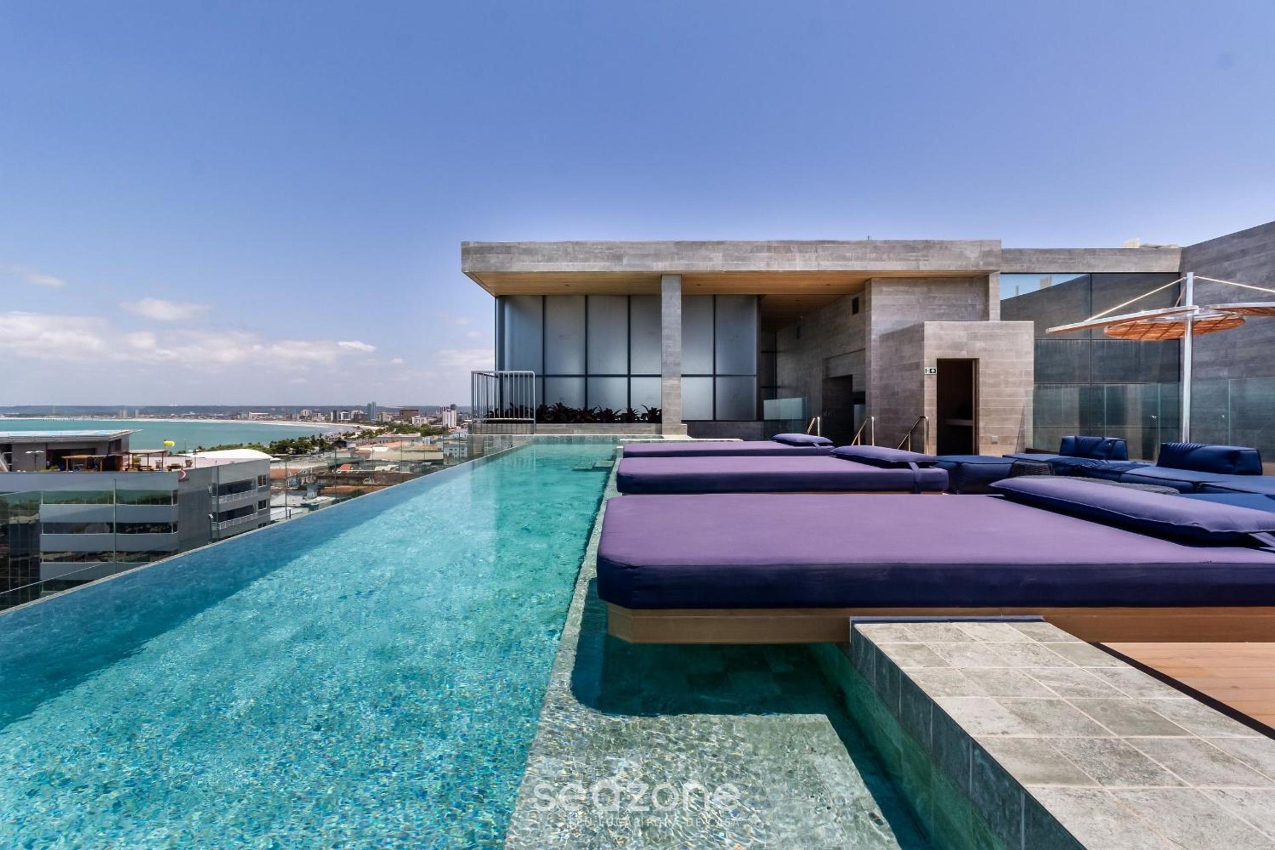 NWTs - Studios with side sea view in Maceió IV