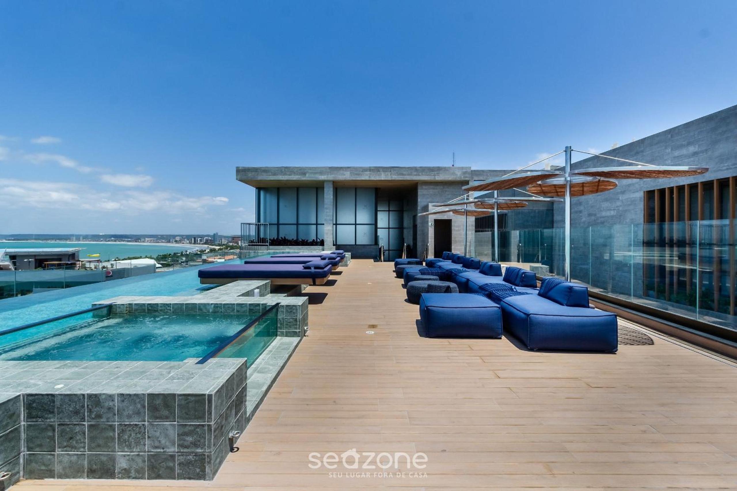 NWTs - Studios with side sea view in Maceió IV