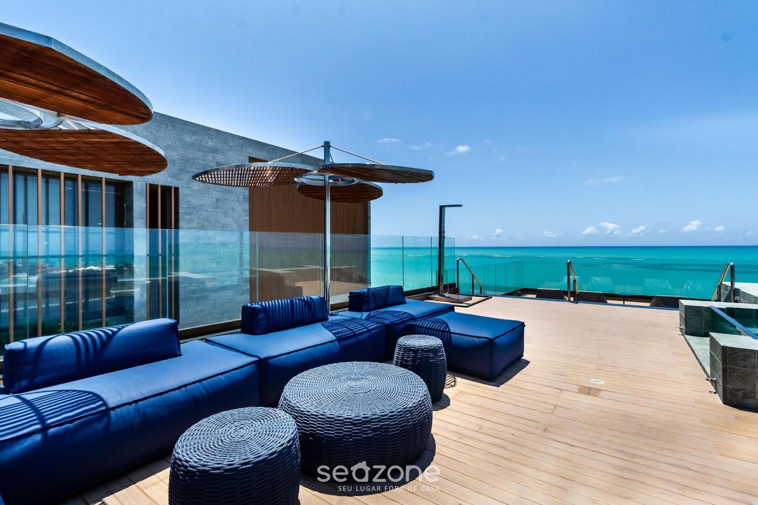 NWTs - Studios with side sea view in Maceió IV