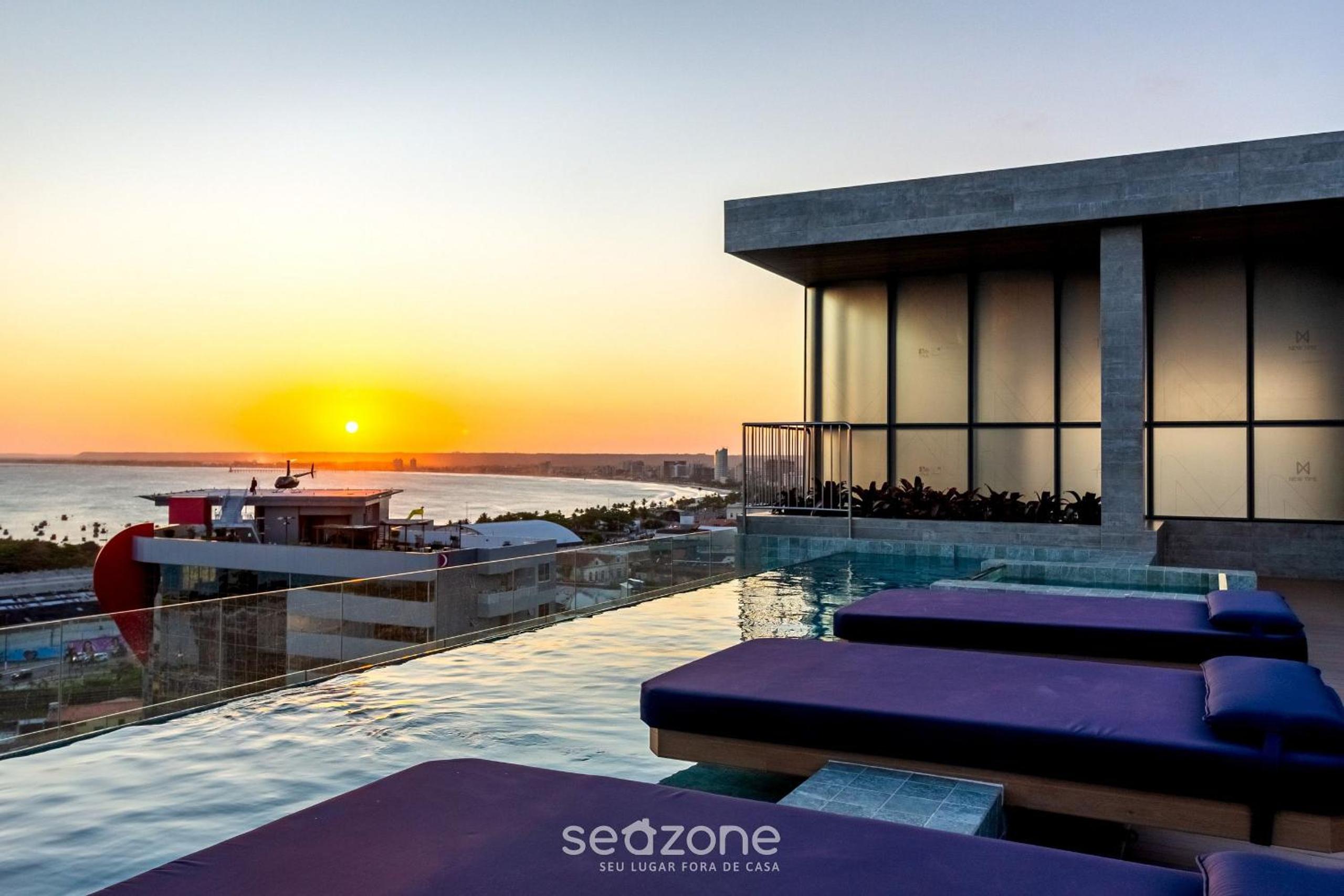 NWTs - Studios with side sea view in Maceió IV
