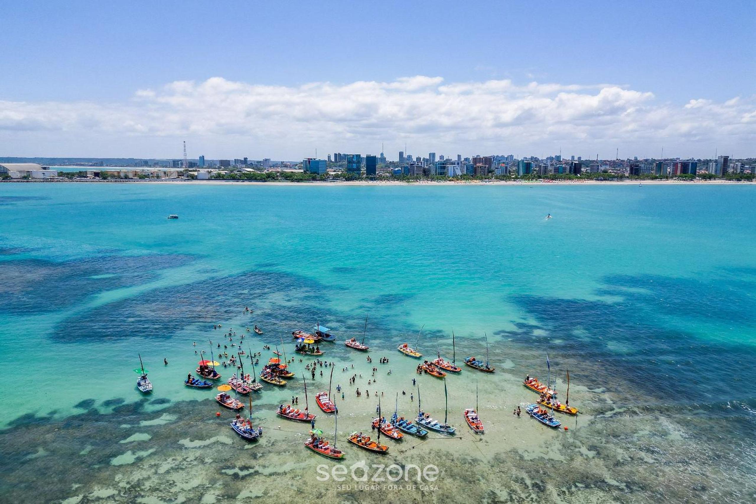 NWTs - Studios with side sea view in Maceió IV