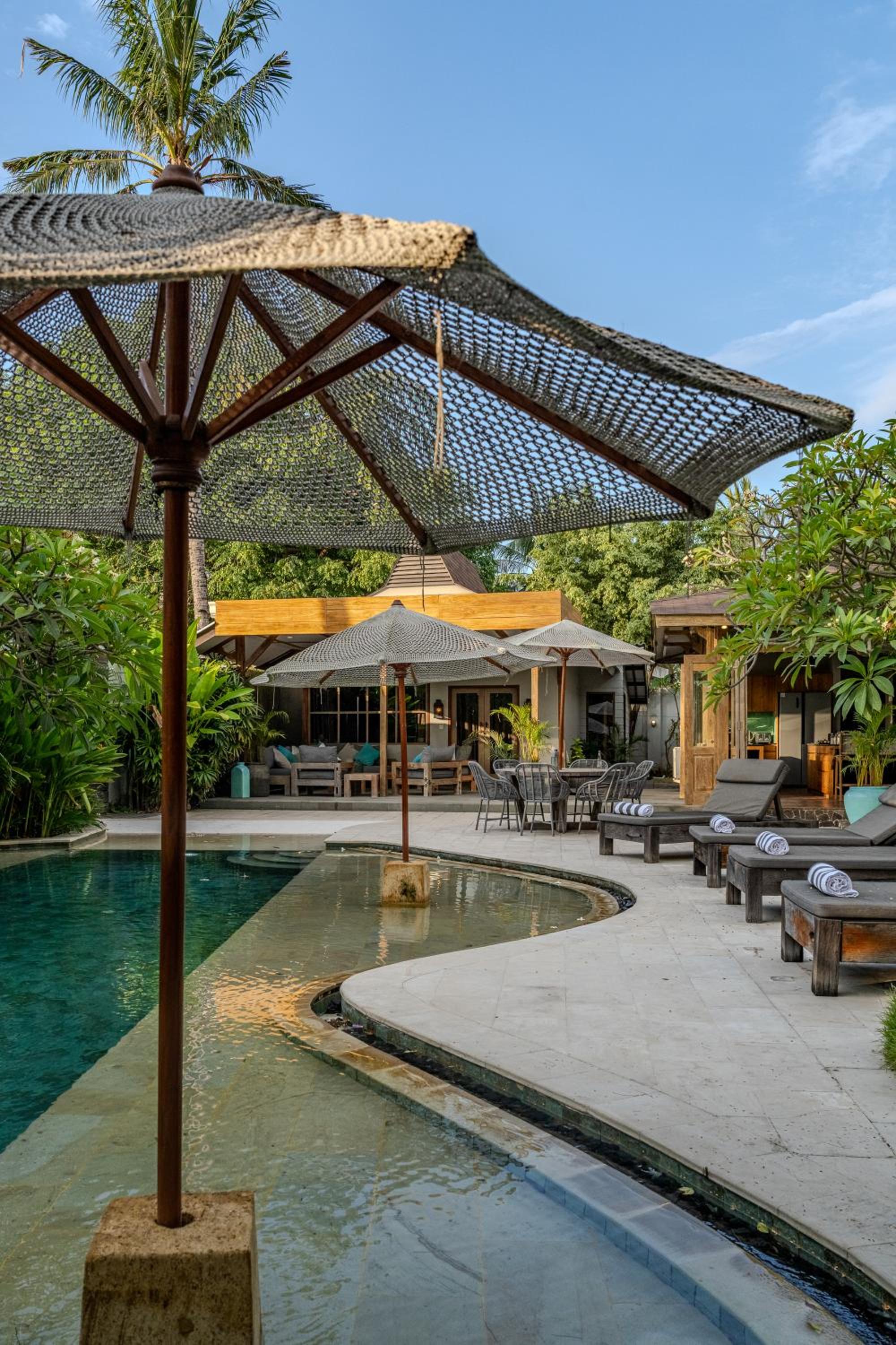 Villa Casa Gili T 4BR Villa, Pool, Gym & Bikes