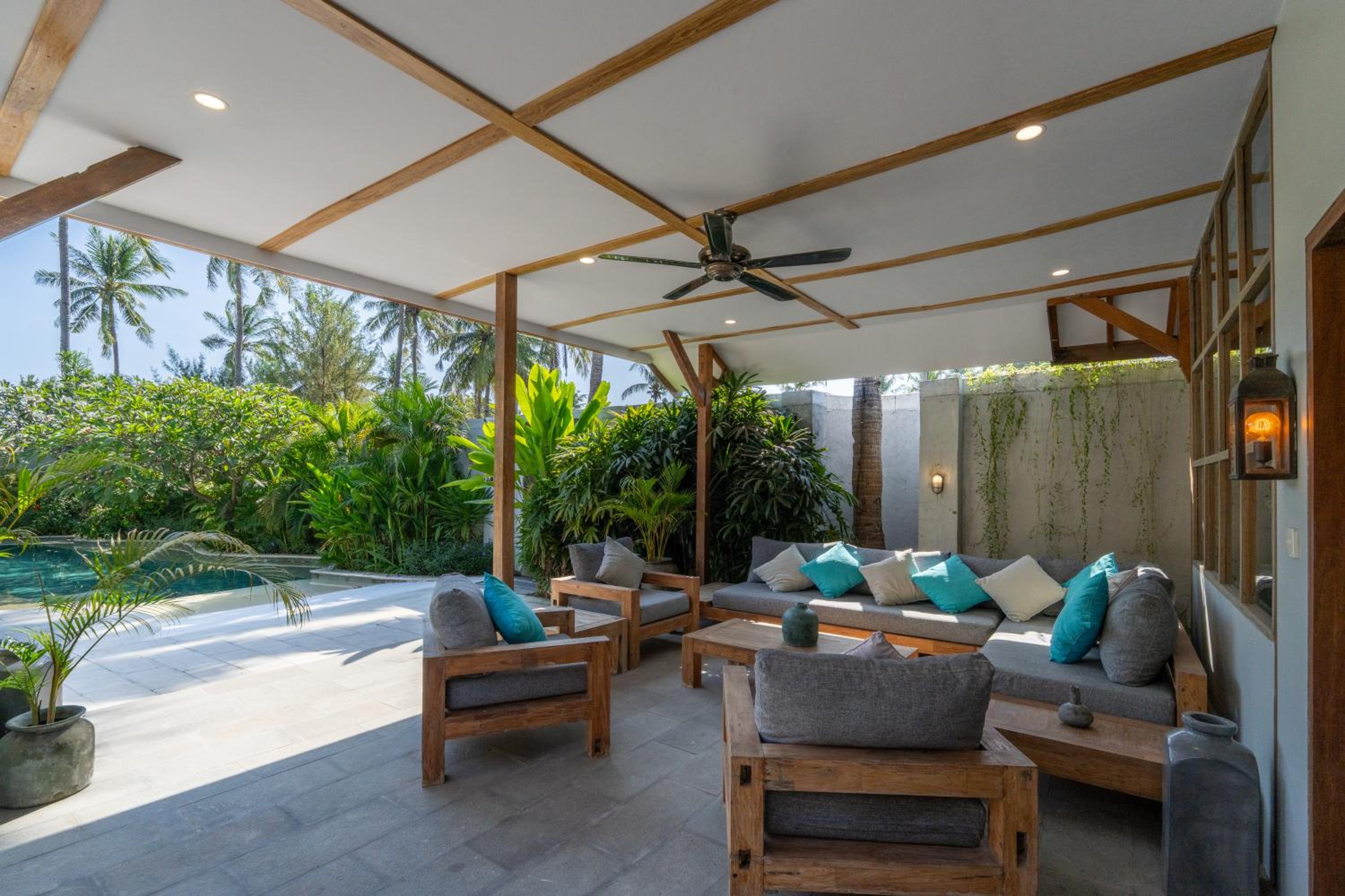 Villa Casa Gili T 4BR Villa, Pool, Gym & Bikes
