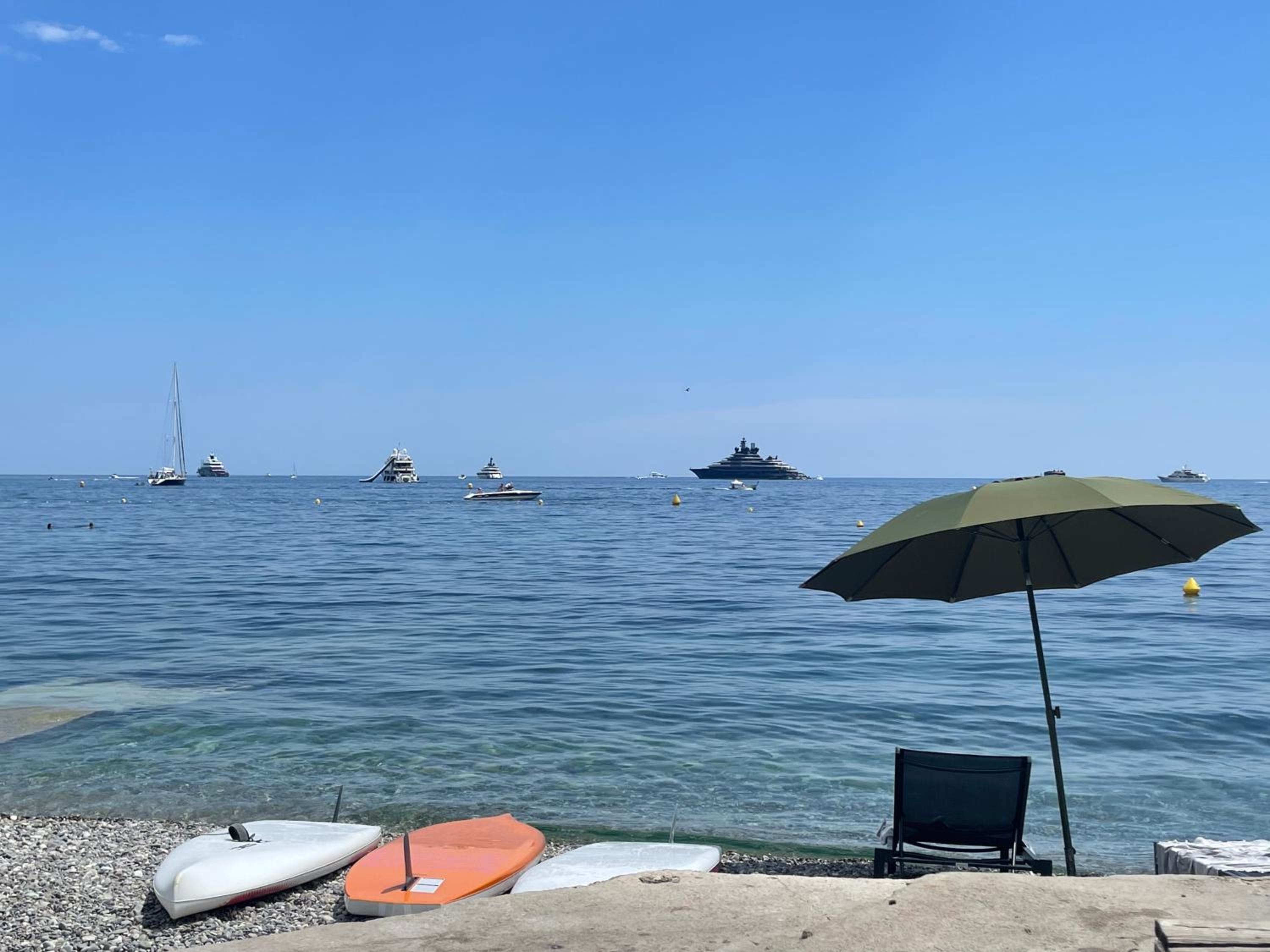 Ezevacances Studio Capuccino vue mer 5 mn plage 7 mn gare Wifi