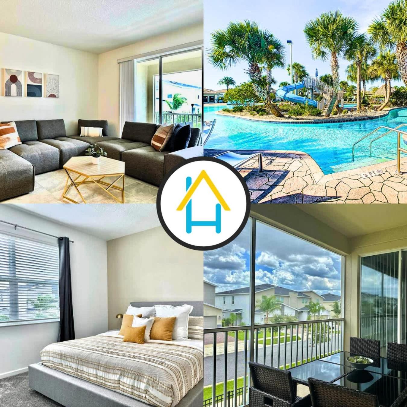 3BR Resort Condo with Waterpark near Disney
