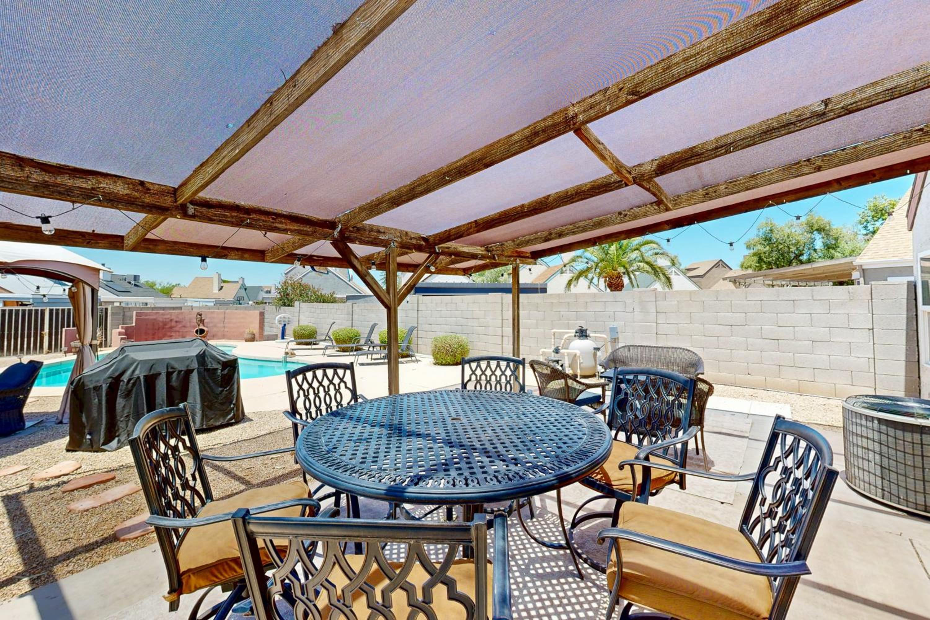 Pool and Fire Pit Desert Radiance in Phoenix!