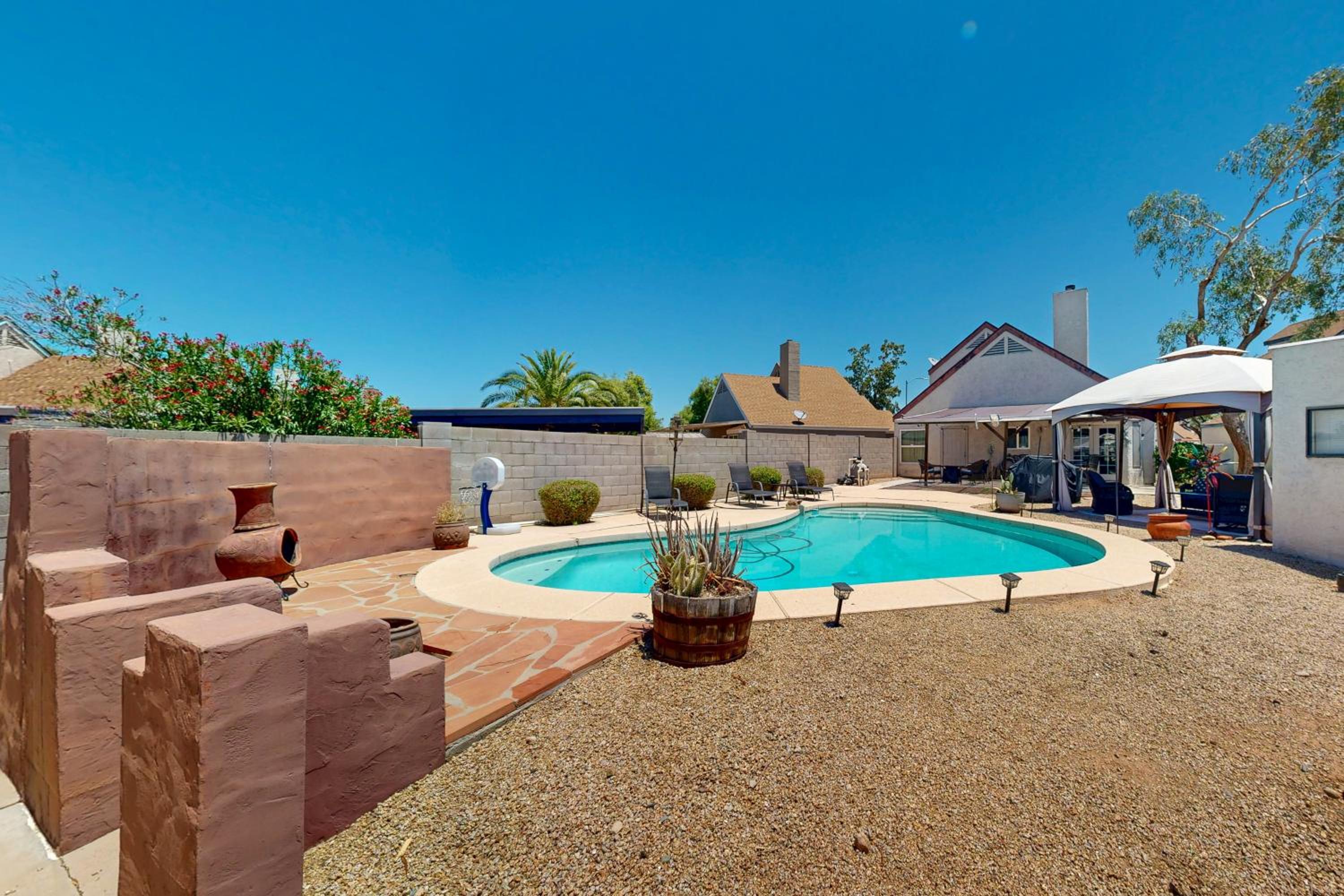 Pool and Fire Pit Desert Radiance in Phoenix!