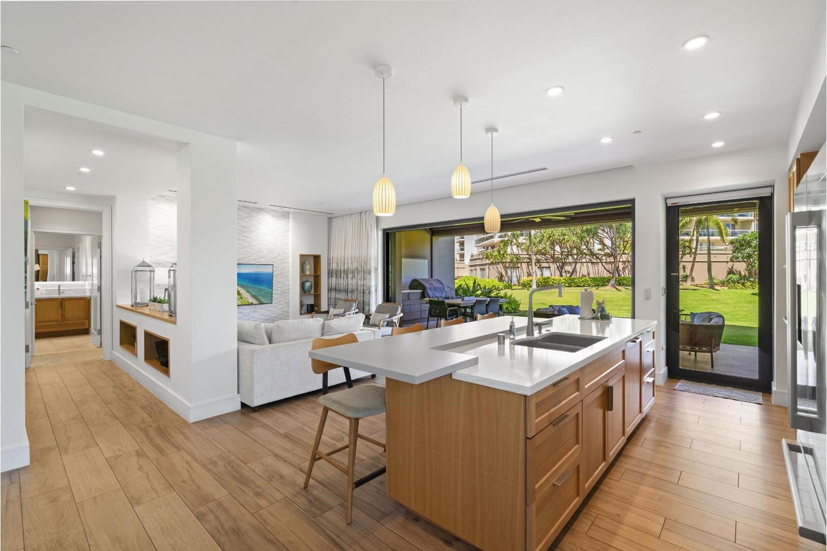 Honua Kai Luana Garden Villas 7B - Luxurious Ground Level, Private Lanai & BBQ