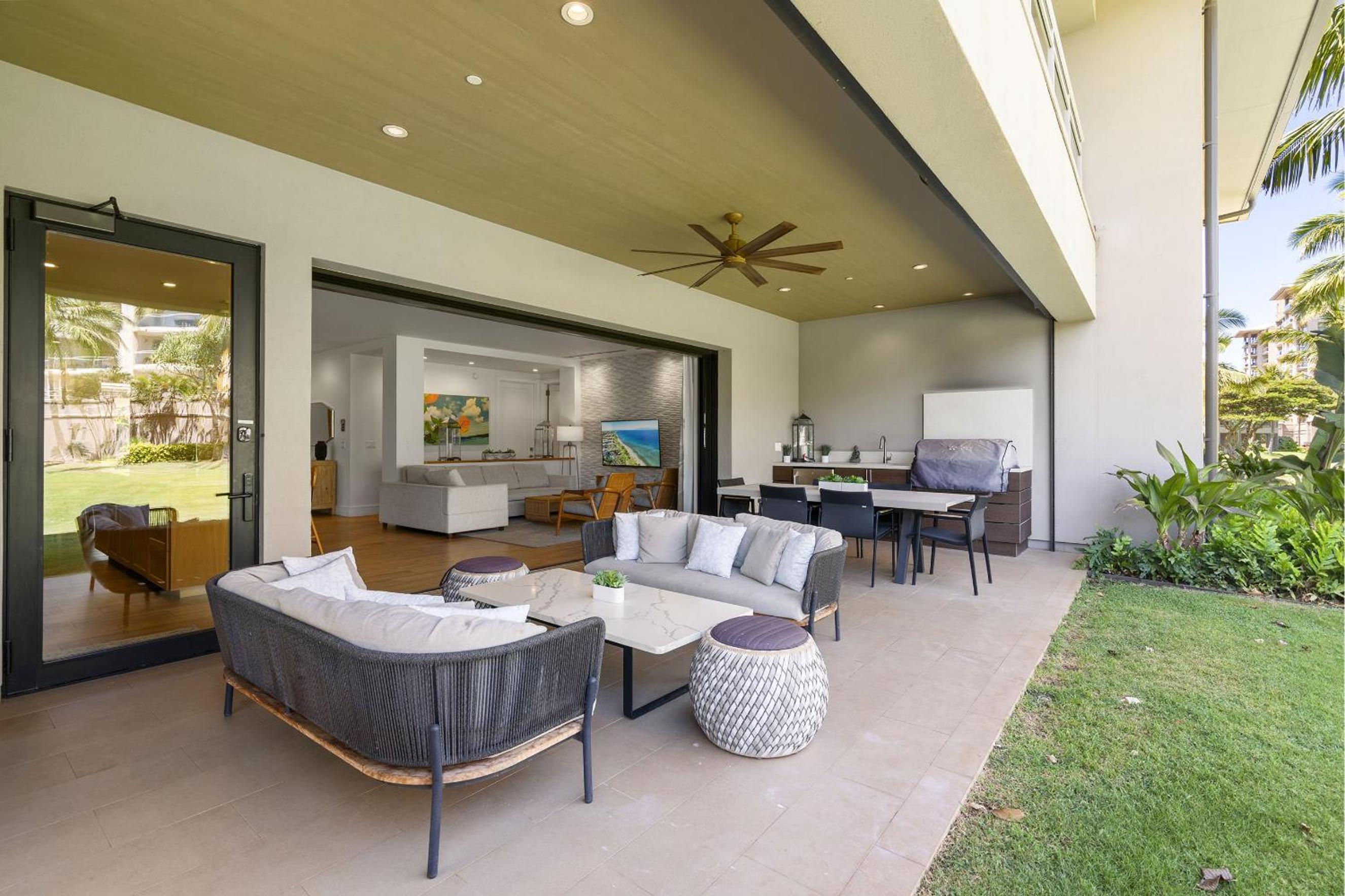 Honua Kai Luana Garden Villas 7B - Luxurious Ground Level, Private Lanai & BBQ