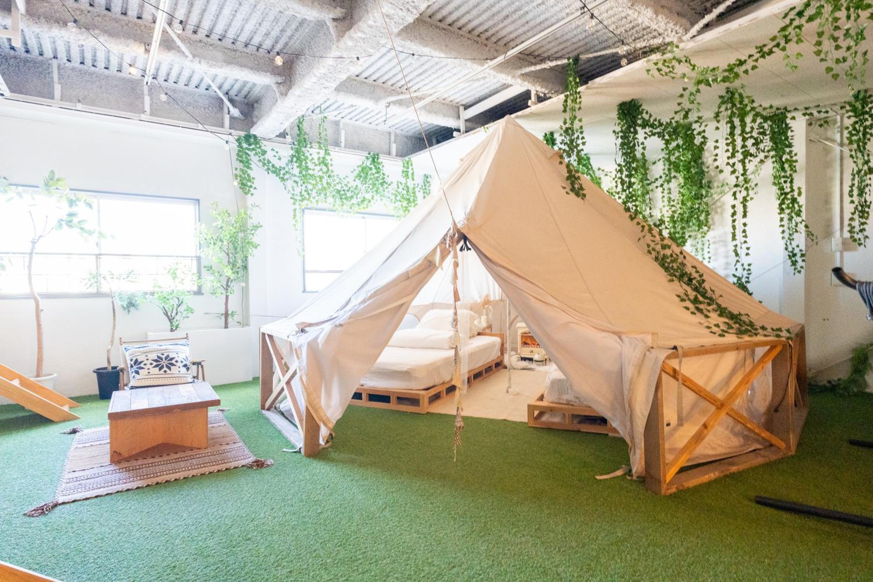 CREA BASE -Indoor Glamping Retreat-