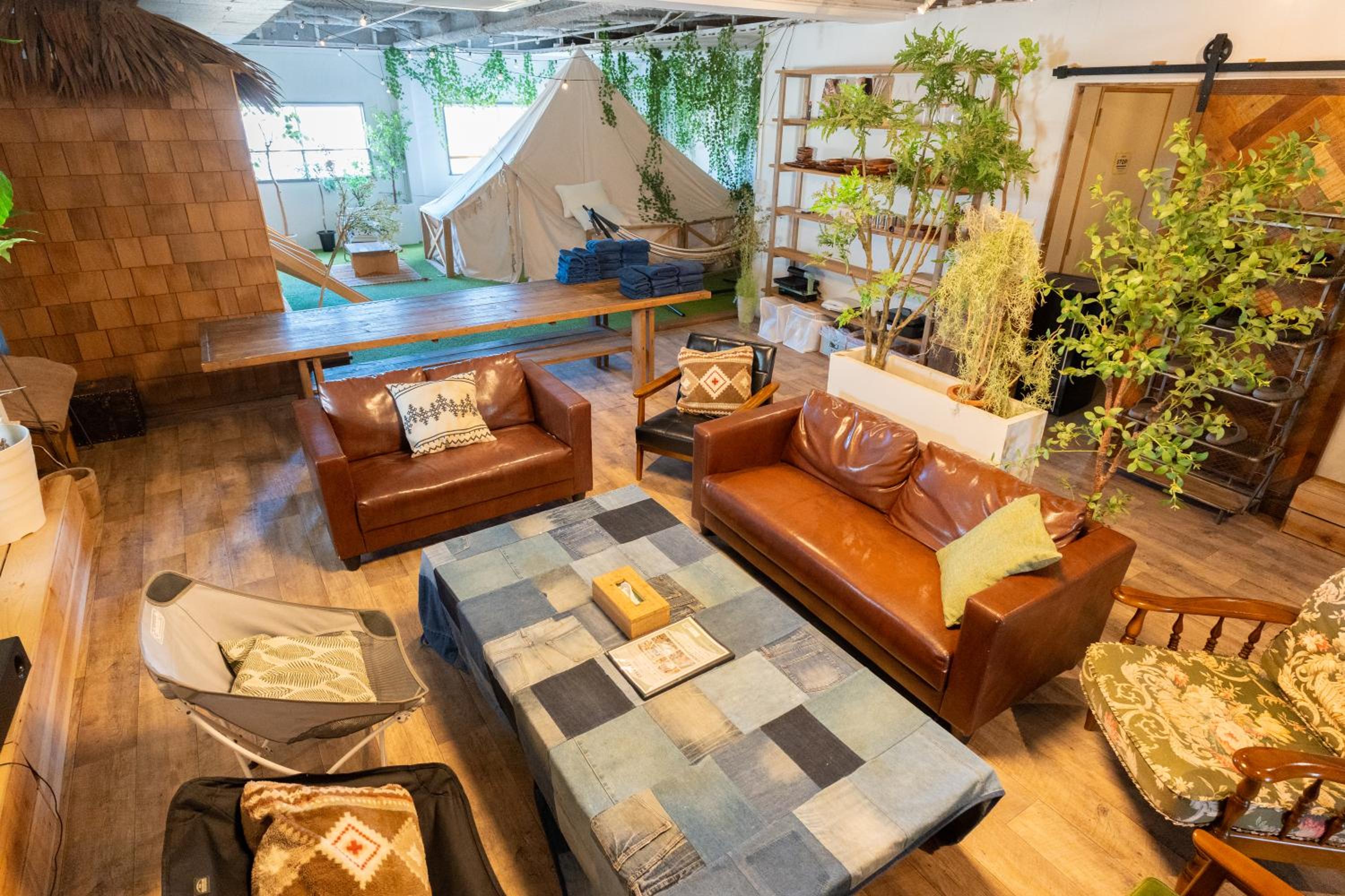 CREA BASE -Indoor Glamping Retreat-
