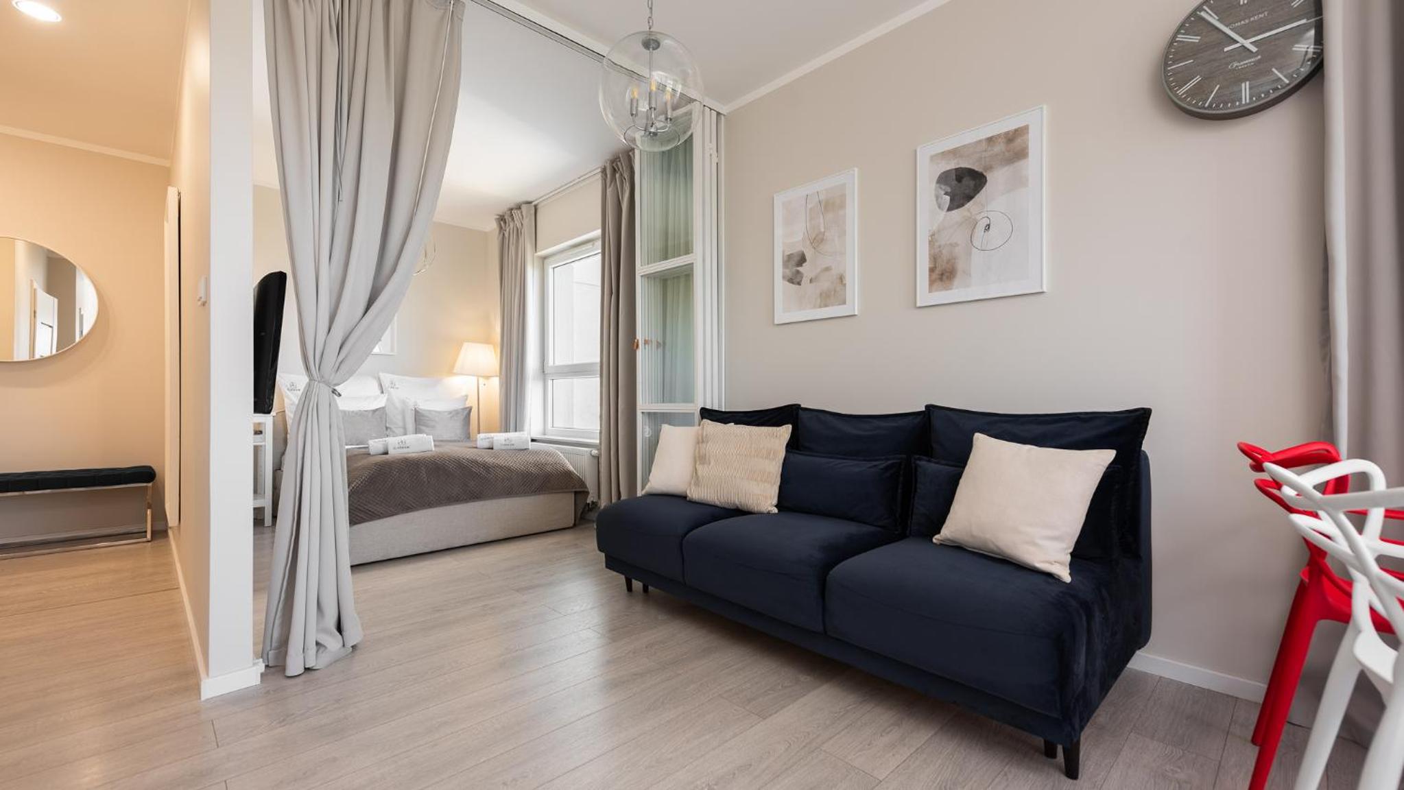 Seaside Apartments Baltica Tower with Gym, Sauna & Parking