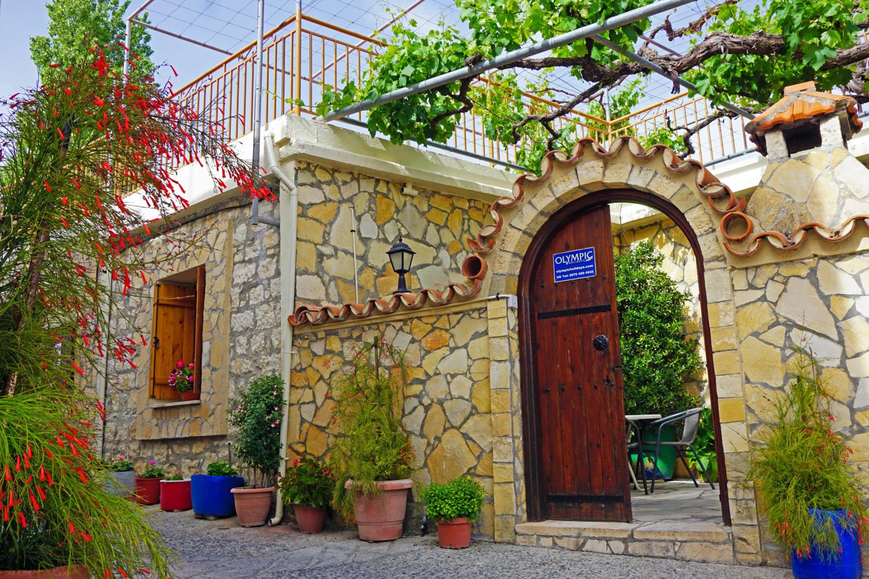 Omodos Village Houses
