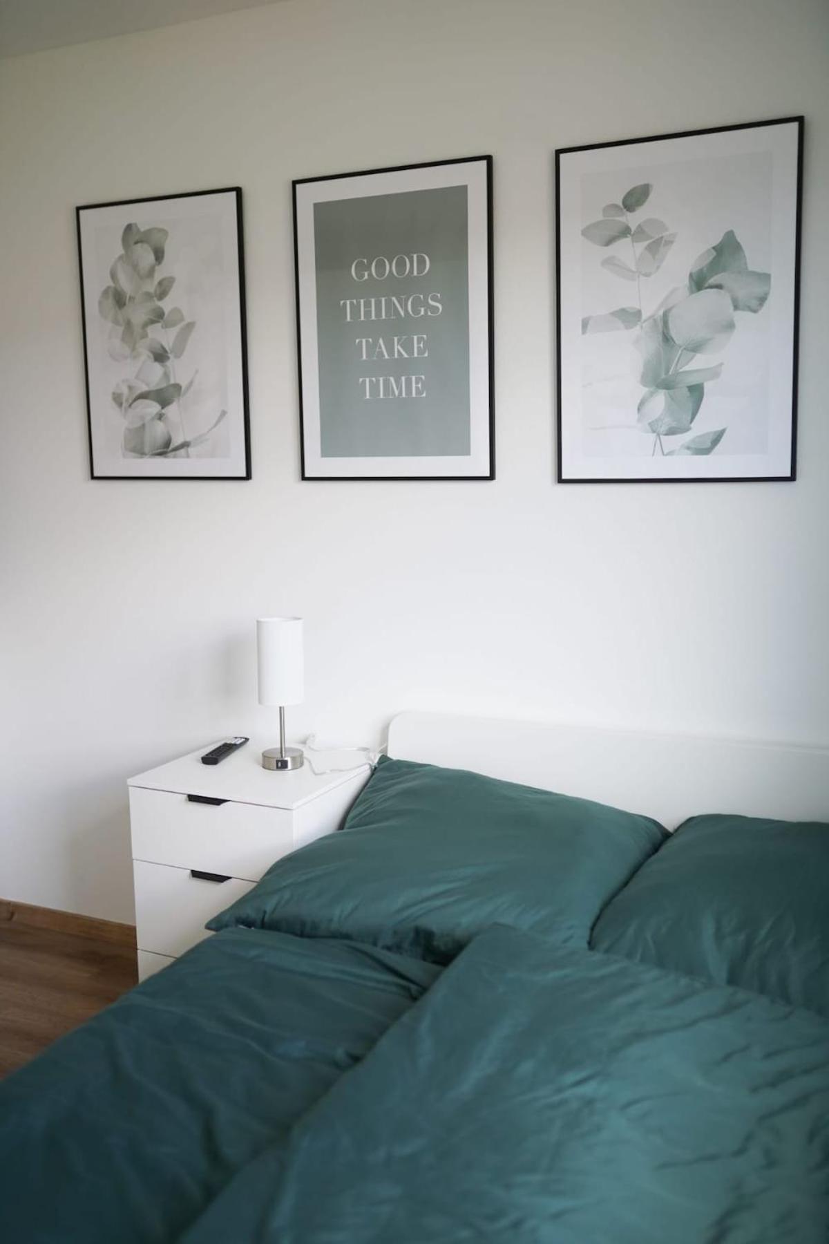 Moderne Bauernhof Wohnung mitten in der Natur