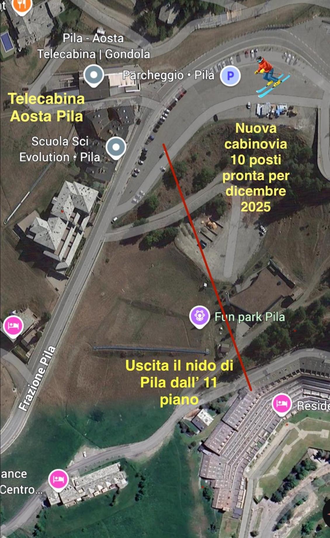 Il Nido di Pila Rifugio panoramico vicino agli impianti