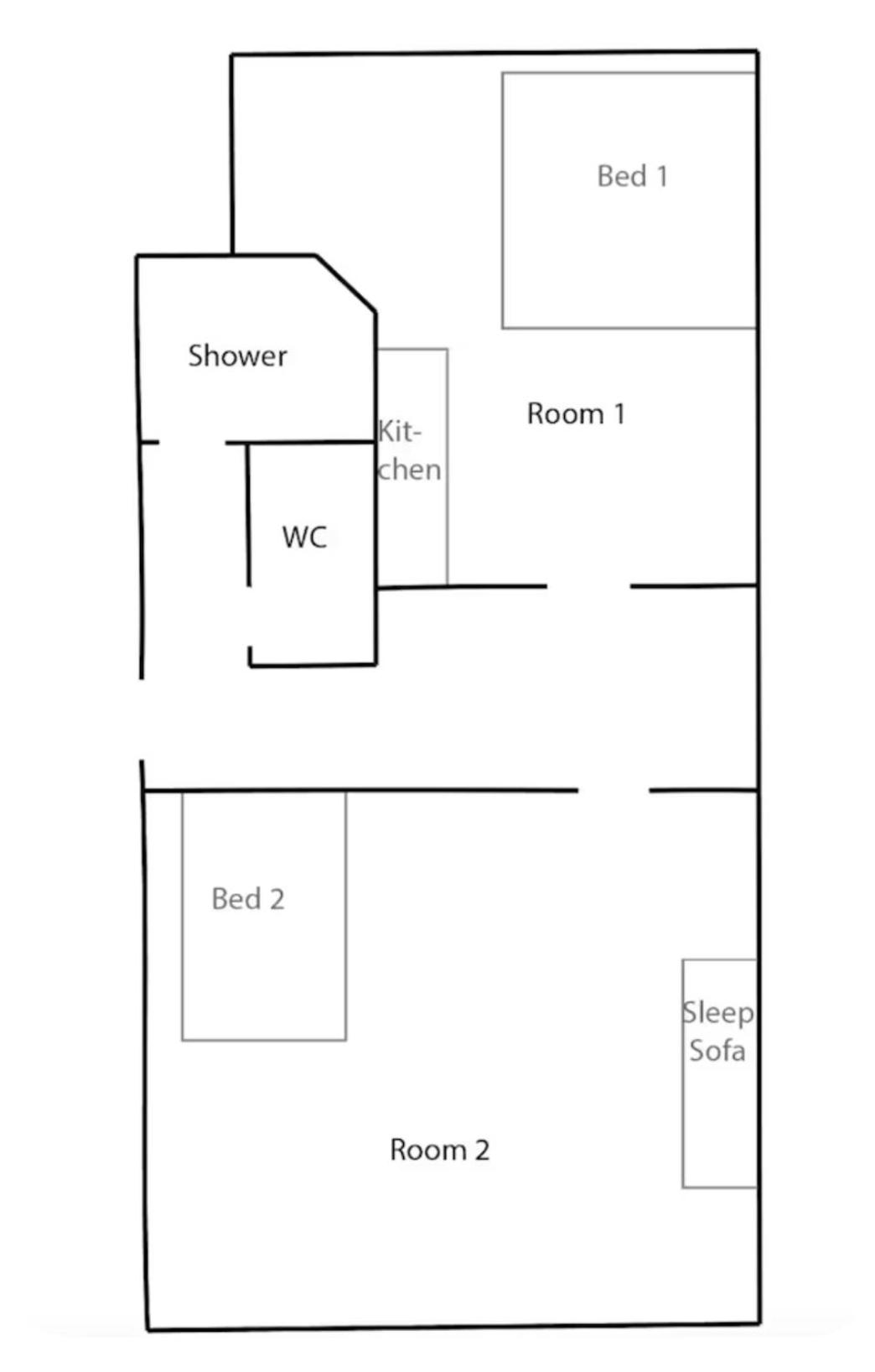 Industrielle Loft Wohnung in Friedrichshain