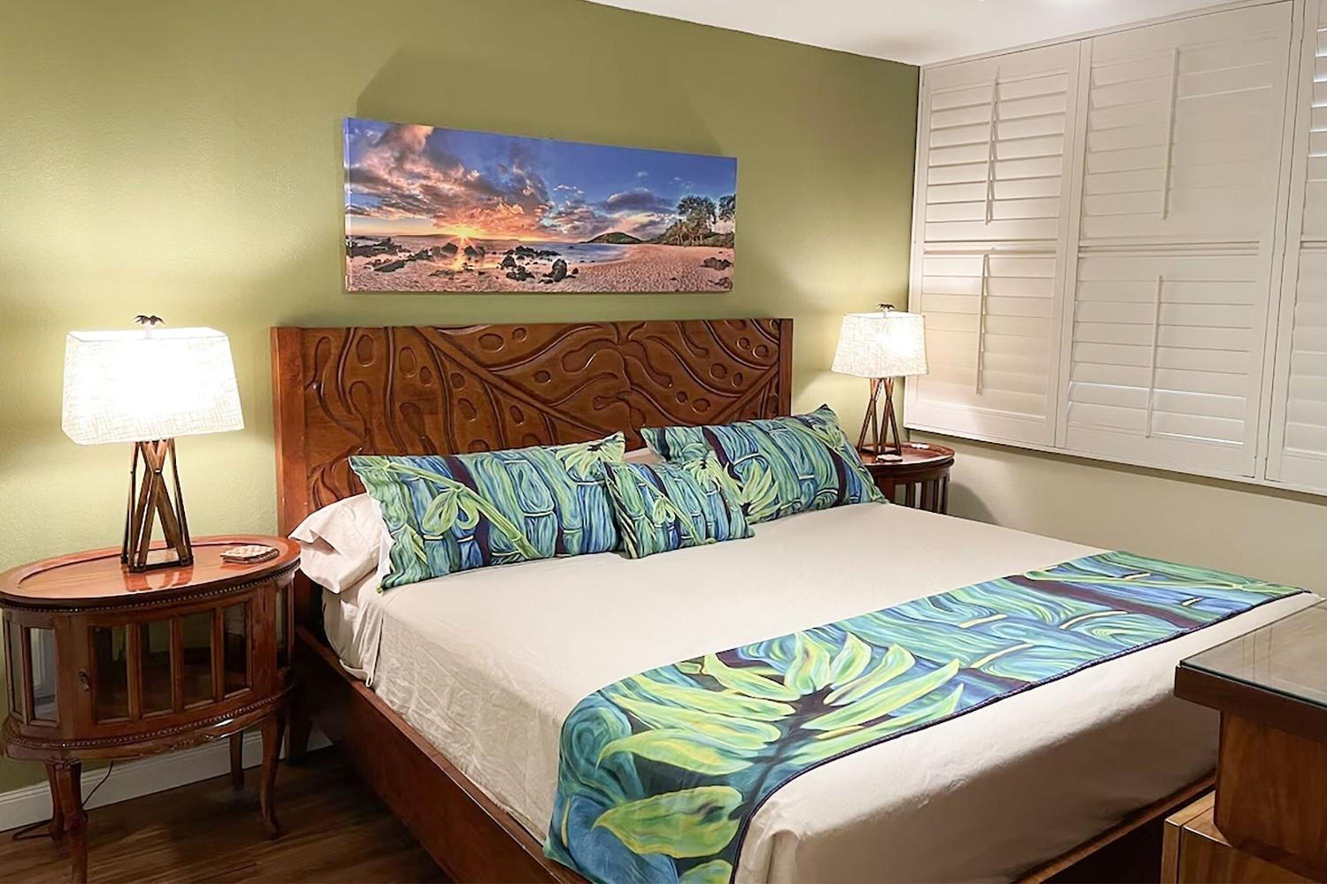 Kamaole Sands 10-307, Ocean View, Large Lanai, Twin Murphy Beds, Split-AC, Wi-Fi