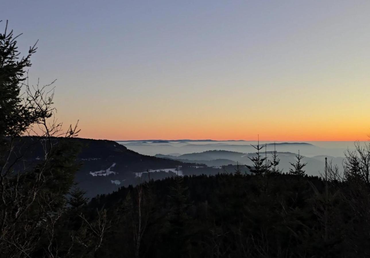 Rückzugsort mit Bergblick in Baiersbronn-Obertal - beheizter Wintergarten & kostenfreier Parkplatz - 70qm Ferienwohnung