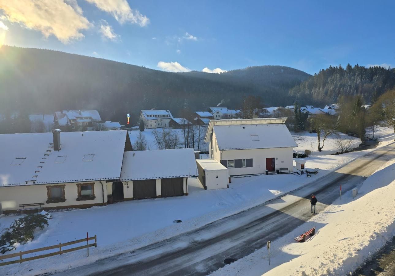 Rückzugsort mit Bergblick in Baiersbronn-Obertal - beheizter Wintergarten & kostenfreier Parkplatz - 70qm Ferienwohnung
