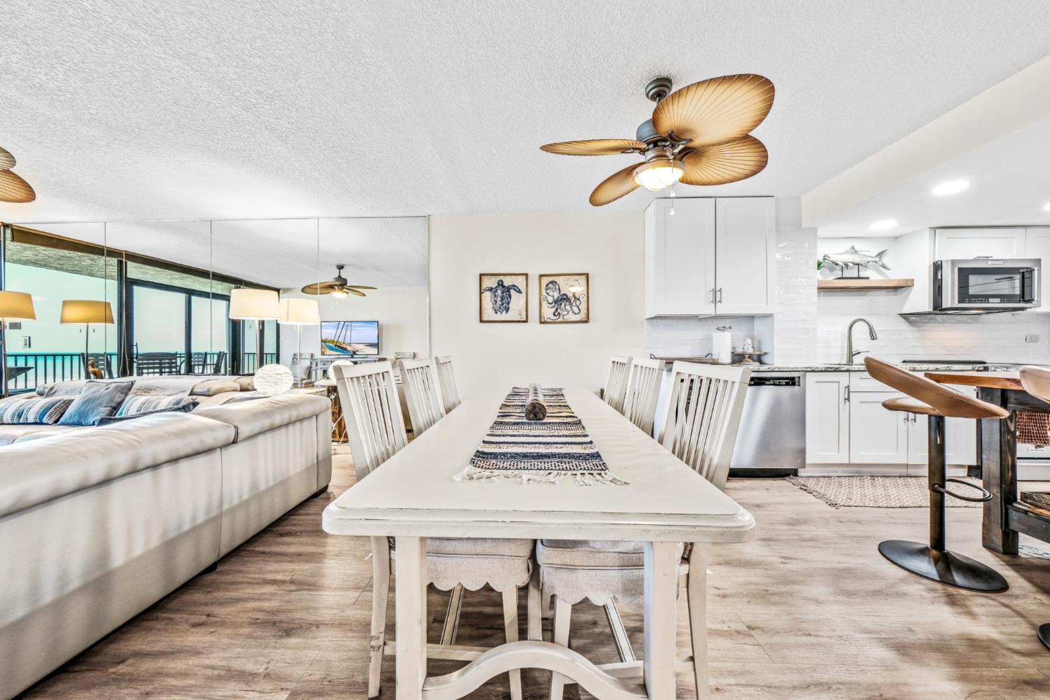 Updated direct oceanfront condo with large private balcony and a beachfront pool