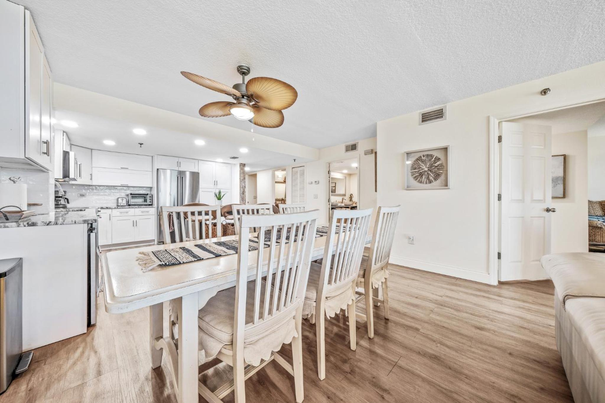 Updated direct oceanfront condo with large private balcony and a beachfront pool