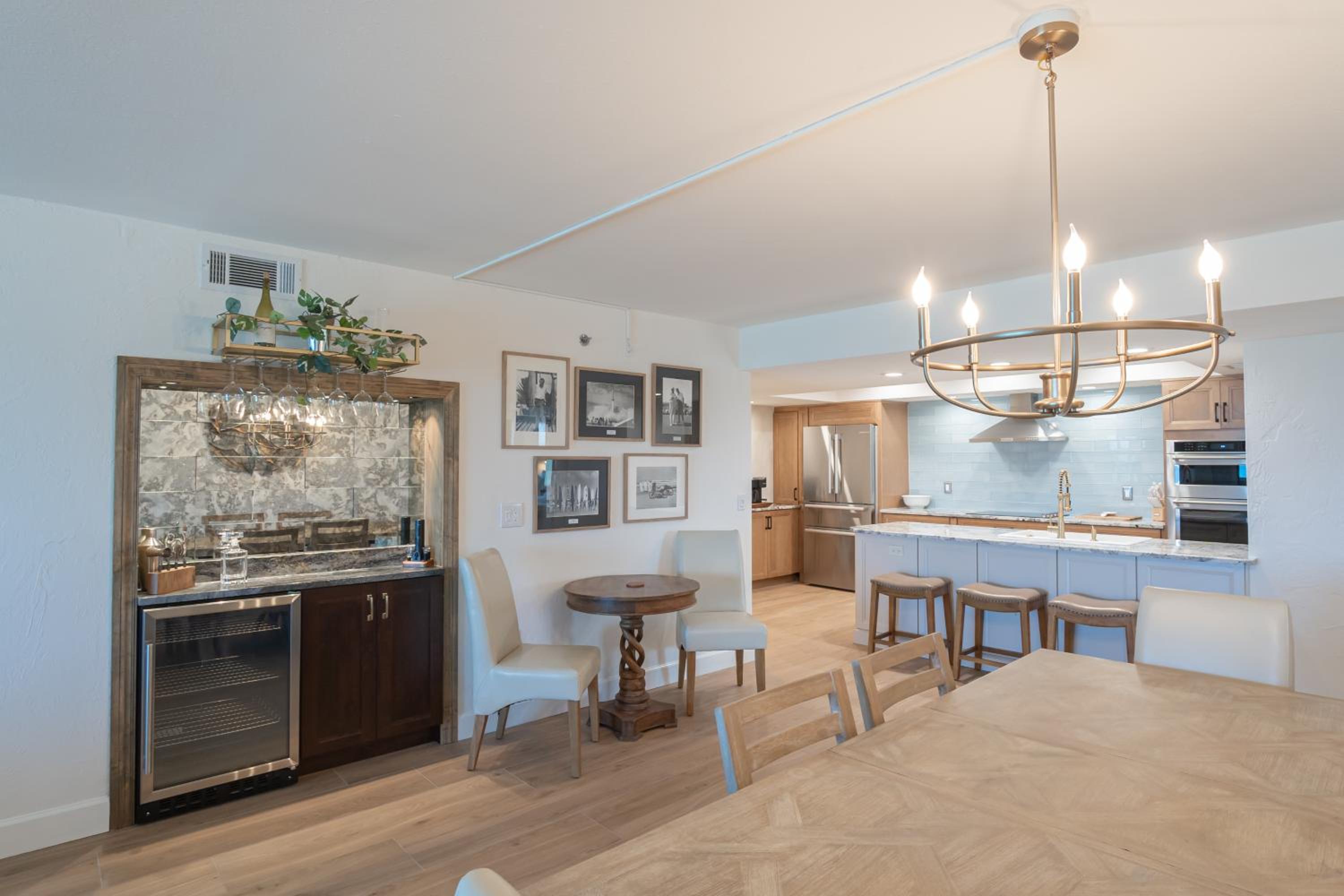 Luxury direct oceanfront corner with a large private balcony, heated pool and garage
