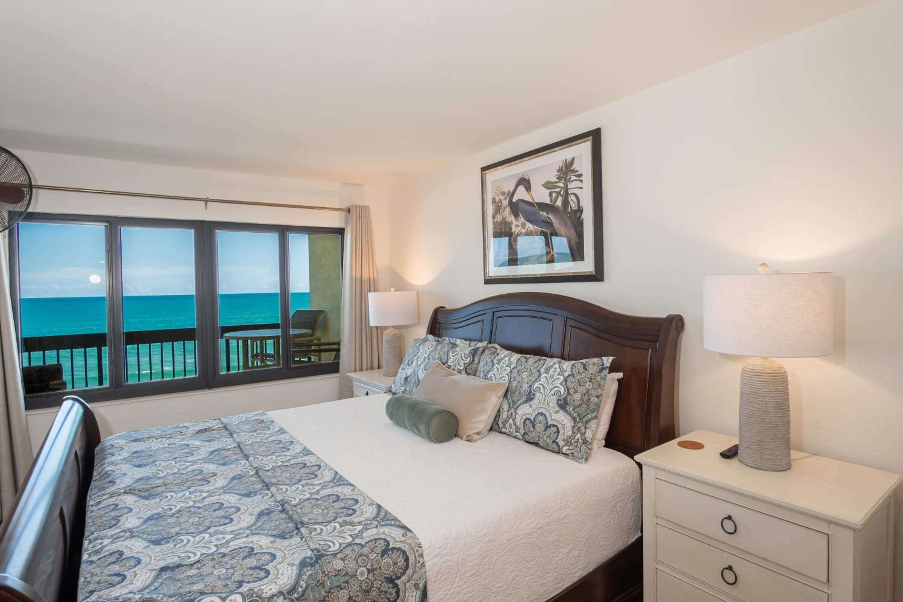 Luxury direct oceanfront corner with a large private balcony, heated pool and garage