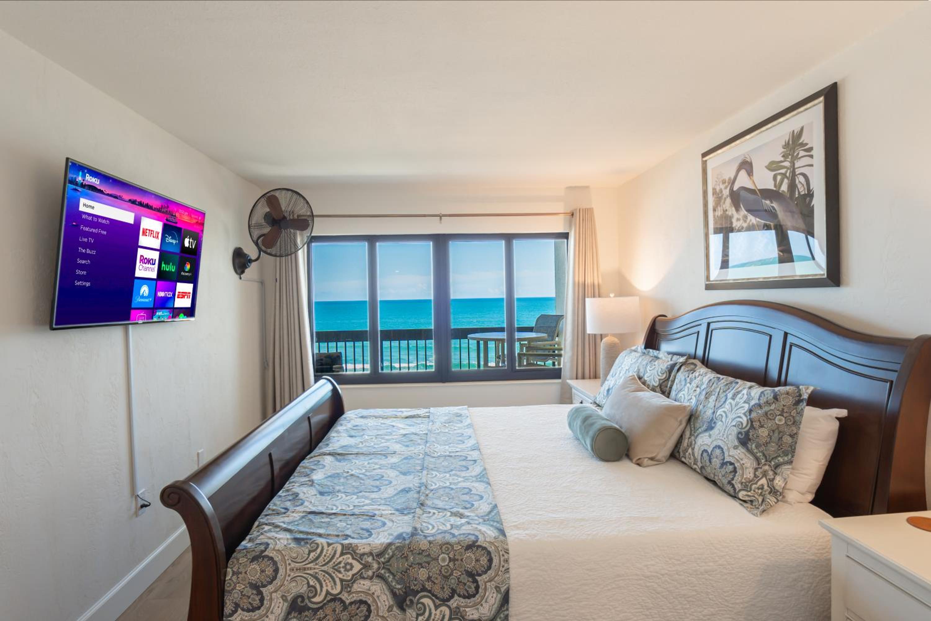 Luxury direct oceanfront corner with a large private balcony, heated pool and garage