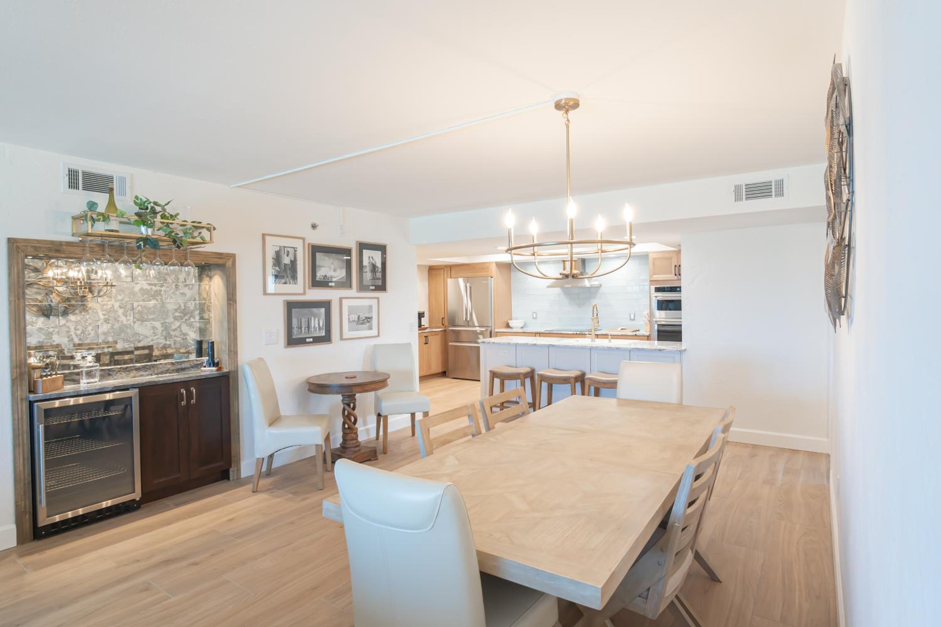 Luxury direct oceanfront corner with a large private balcony, heated pool and garage