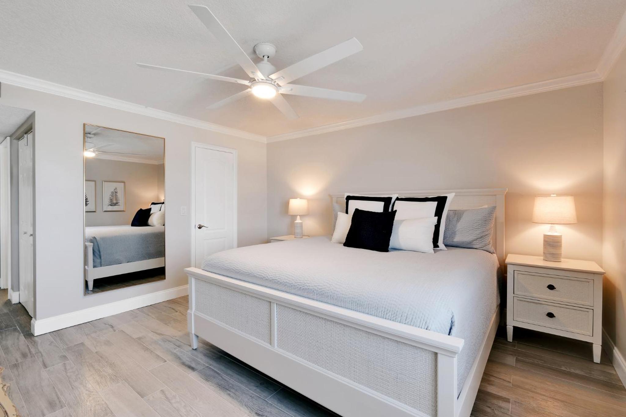 Updated direct oceanfront condo with a balcony, beachfront heated pool and beach access