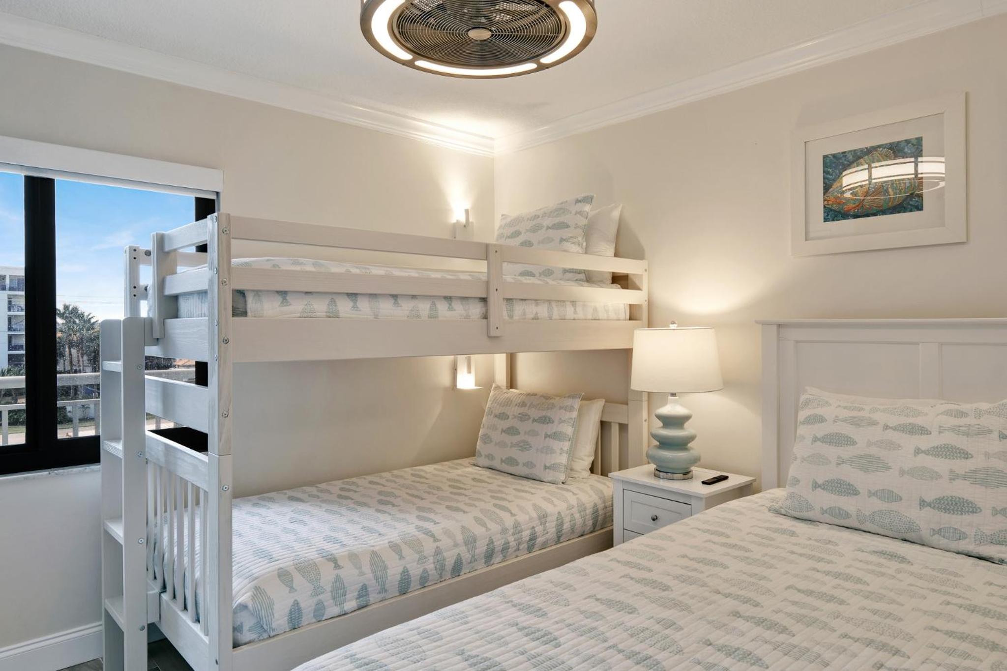 Updated direct oceanfront condo with a balcony, beachfront heated pool and beach access