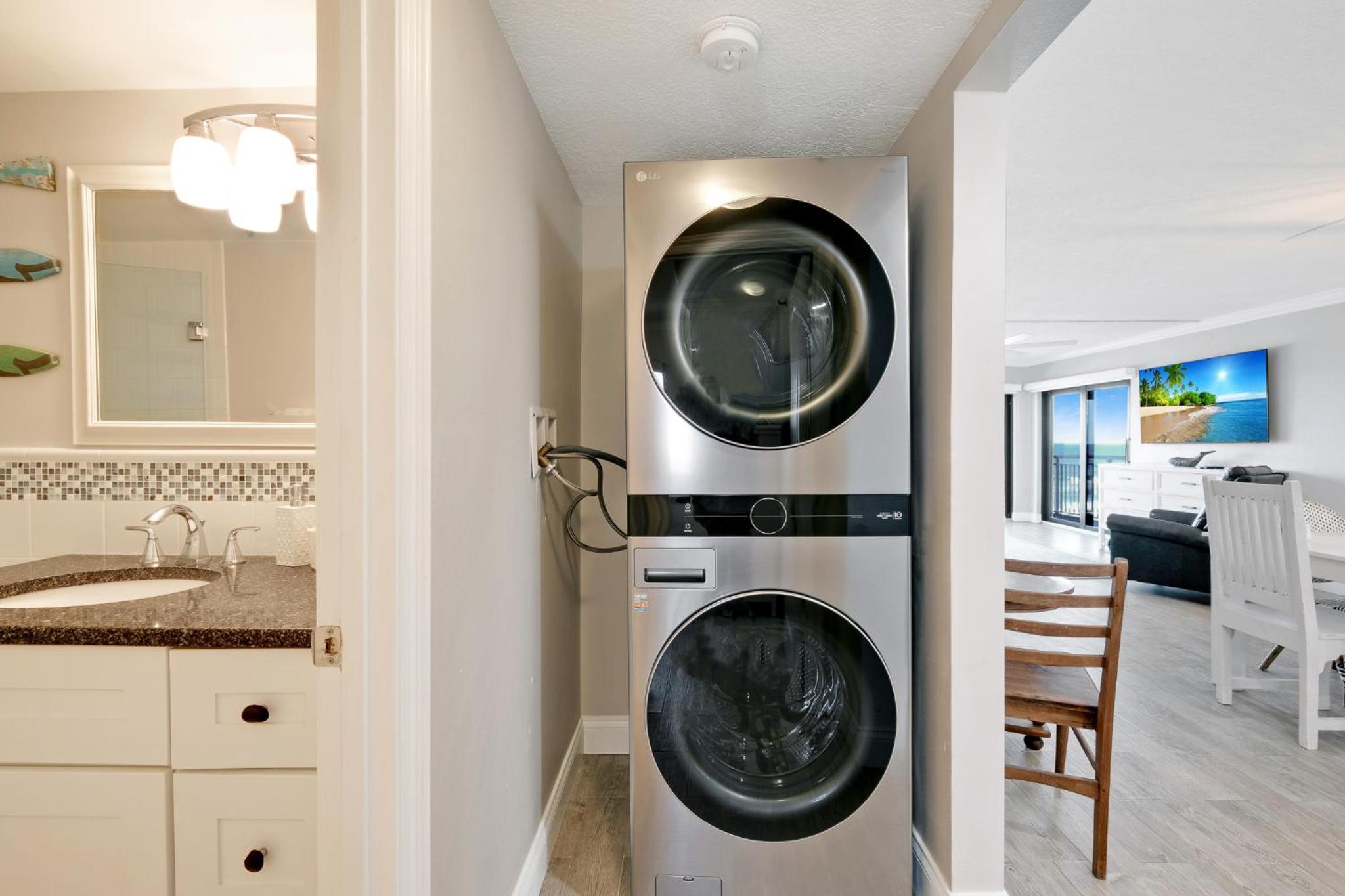 Updated direct oceanfront condo with a balcony, beachfront heated pool and beach access