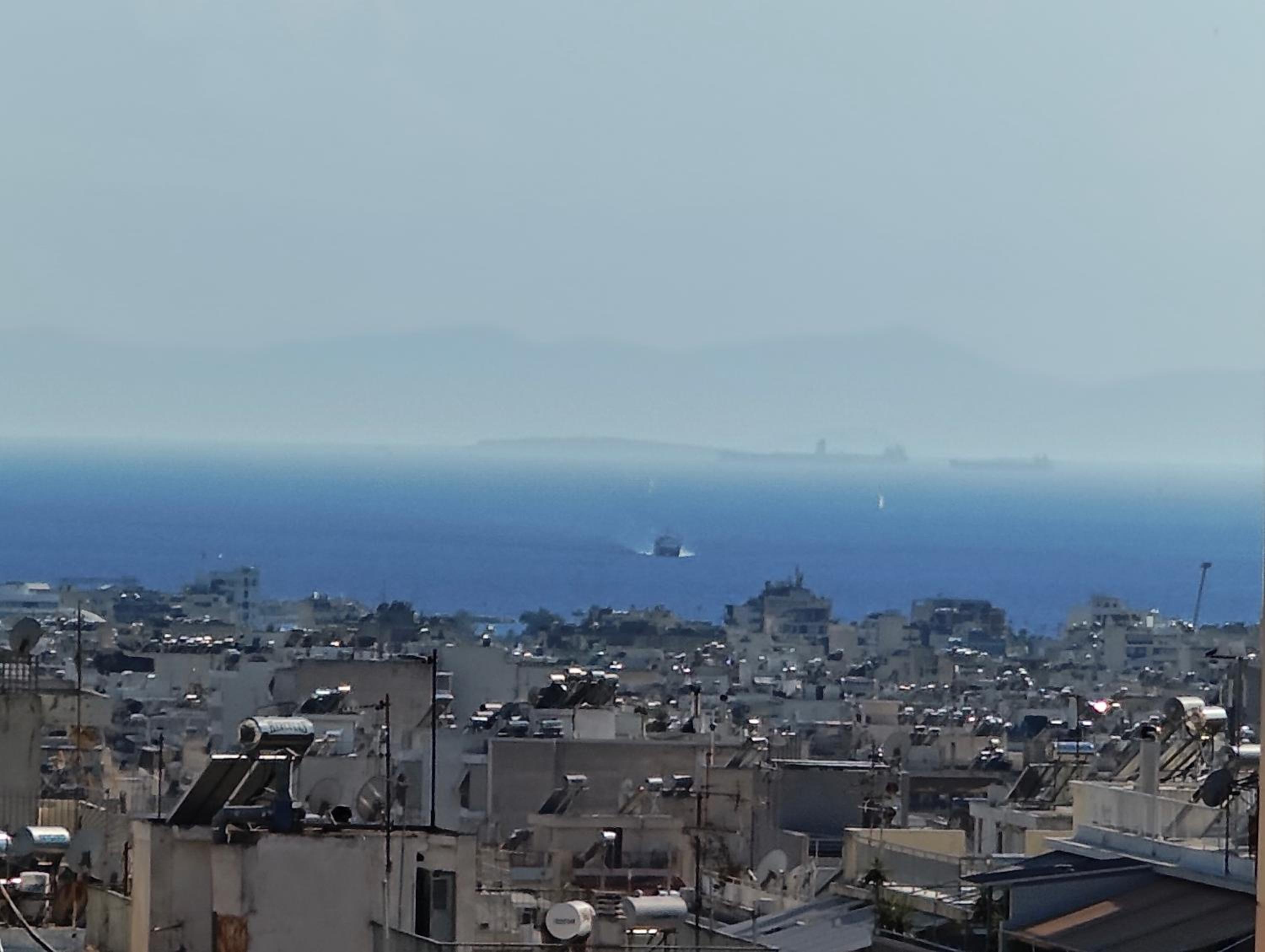 Center Athens all new and fully equipped 2 bedrooms 82 sqm big sea view apt close to Acropoli with Lift
