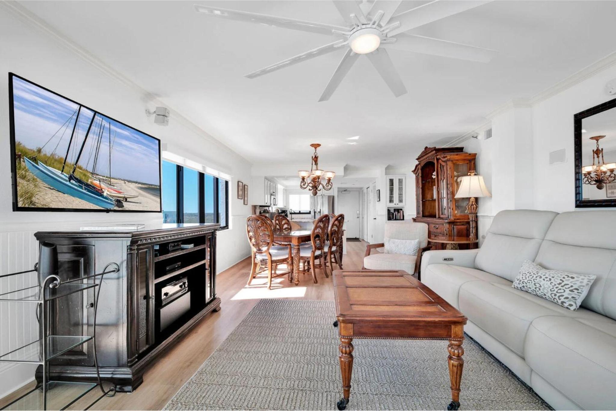 Luxury, direct oceanfront top-floor corner with wrap-around balcony and heated pool