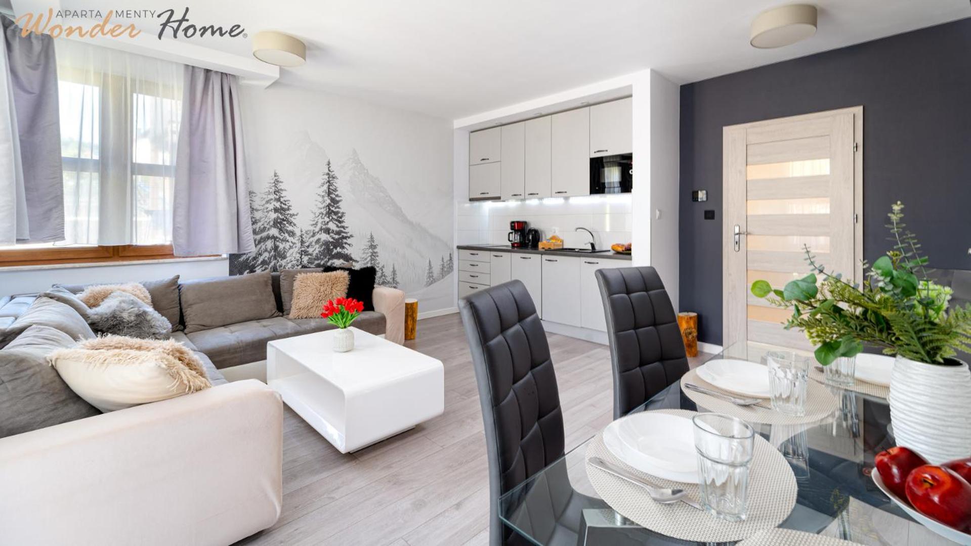 Wonder Home Residence - Apartamenty z balkonami i ogródkami, blisko stoku narciarskiego Karpatka i szlaków turystycznych