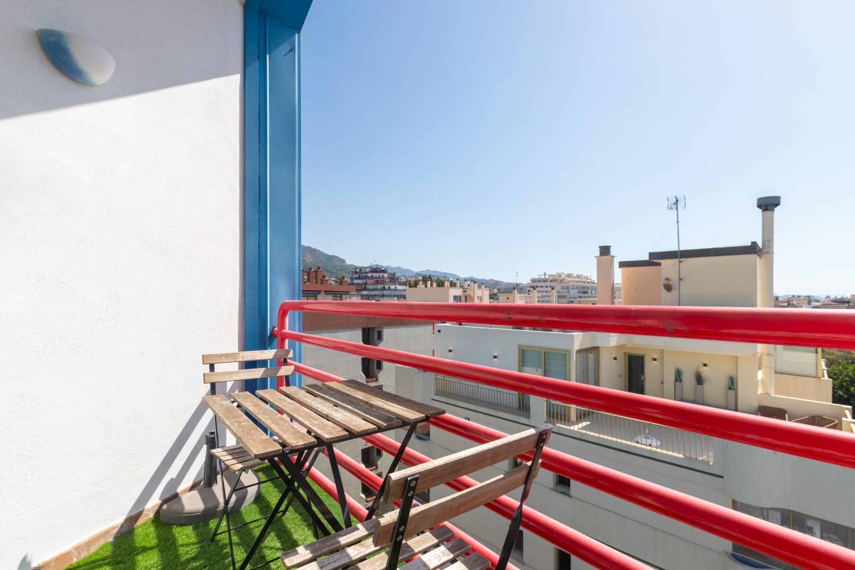 Blue Glass Penthouse in Marbella city center