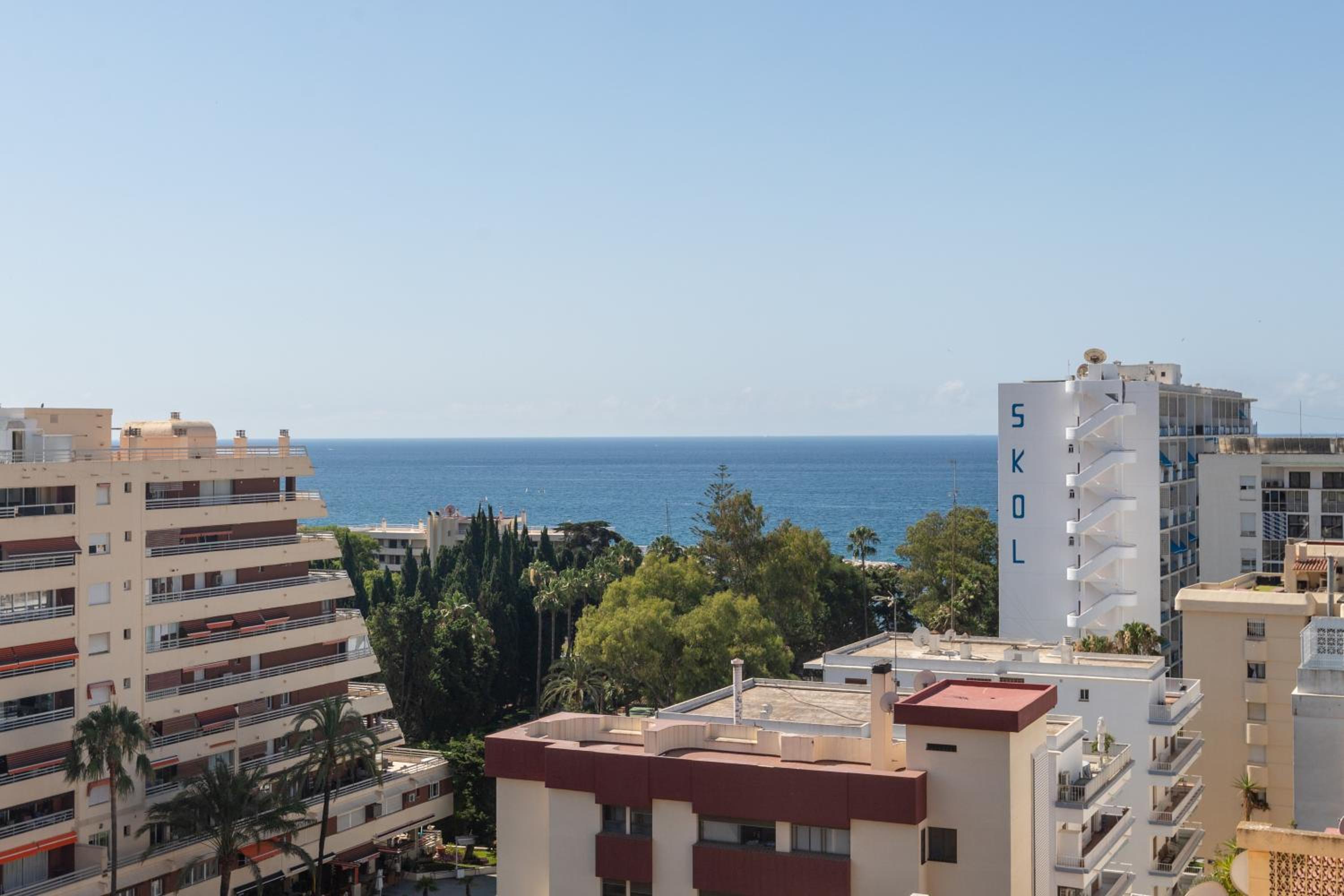 Blue Glass Penthouse in Marbella city center