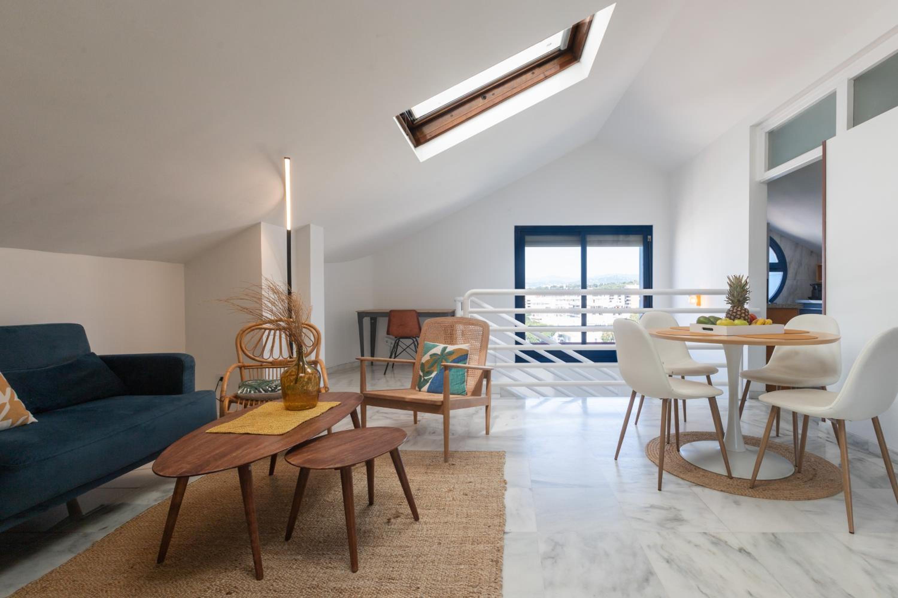Blue Glass Penthouse in Marbella city center