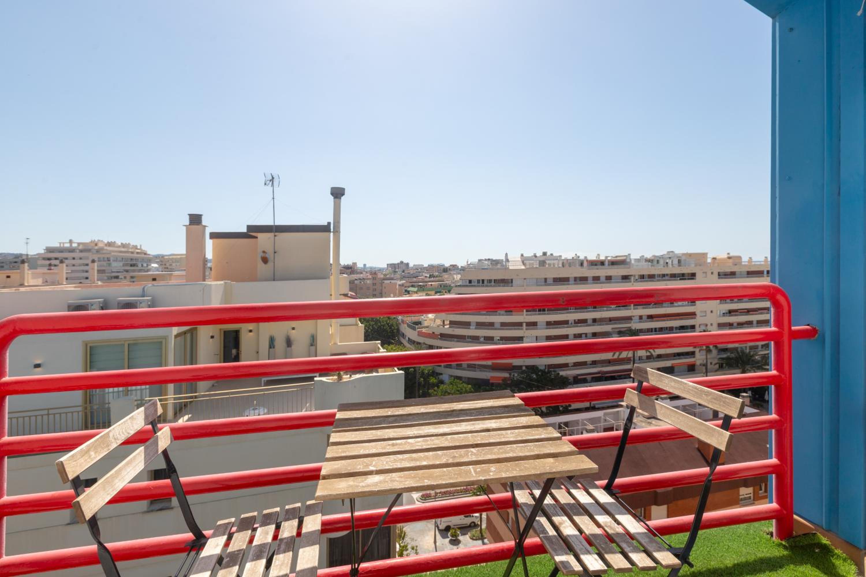 Blue Glass Penthouse in Marbella city center