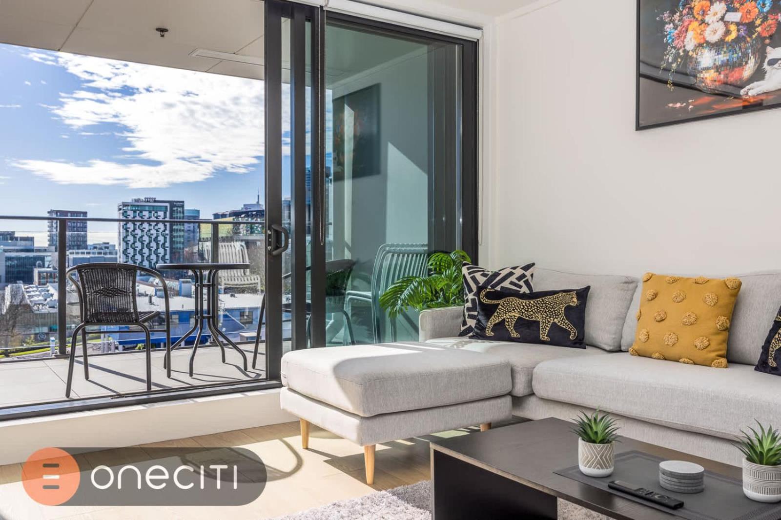 Spacious 3BR in Auckland CBD w Parking, Sky City Views