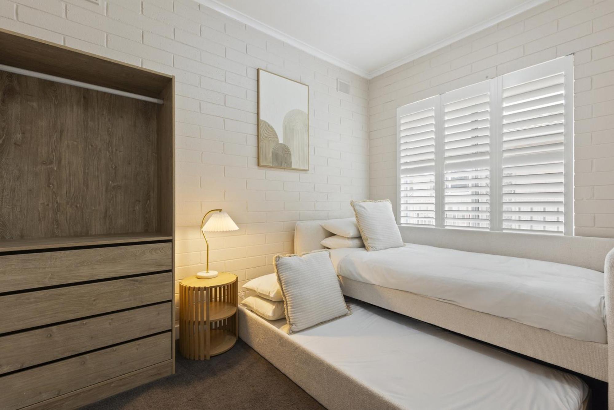 Bright 2-Bed Apartment Steps from Largs Bay Beach
