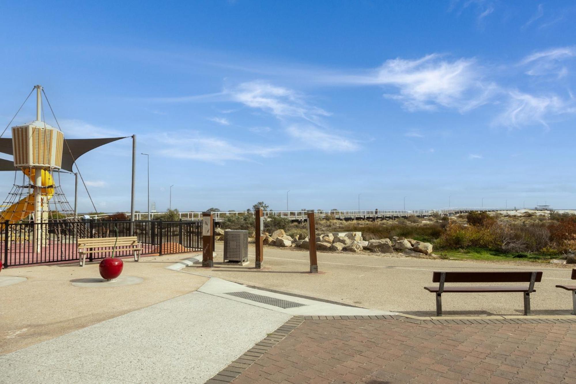 Bright 2-Bed Apartment Steps from Largs Bay Beach