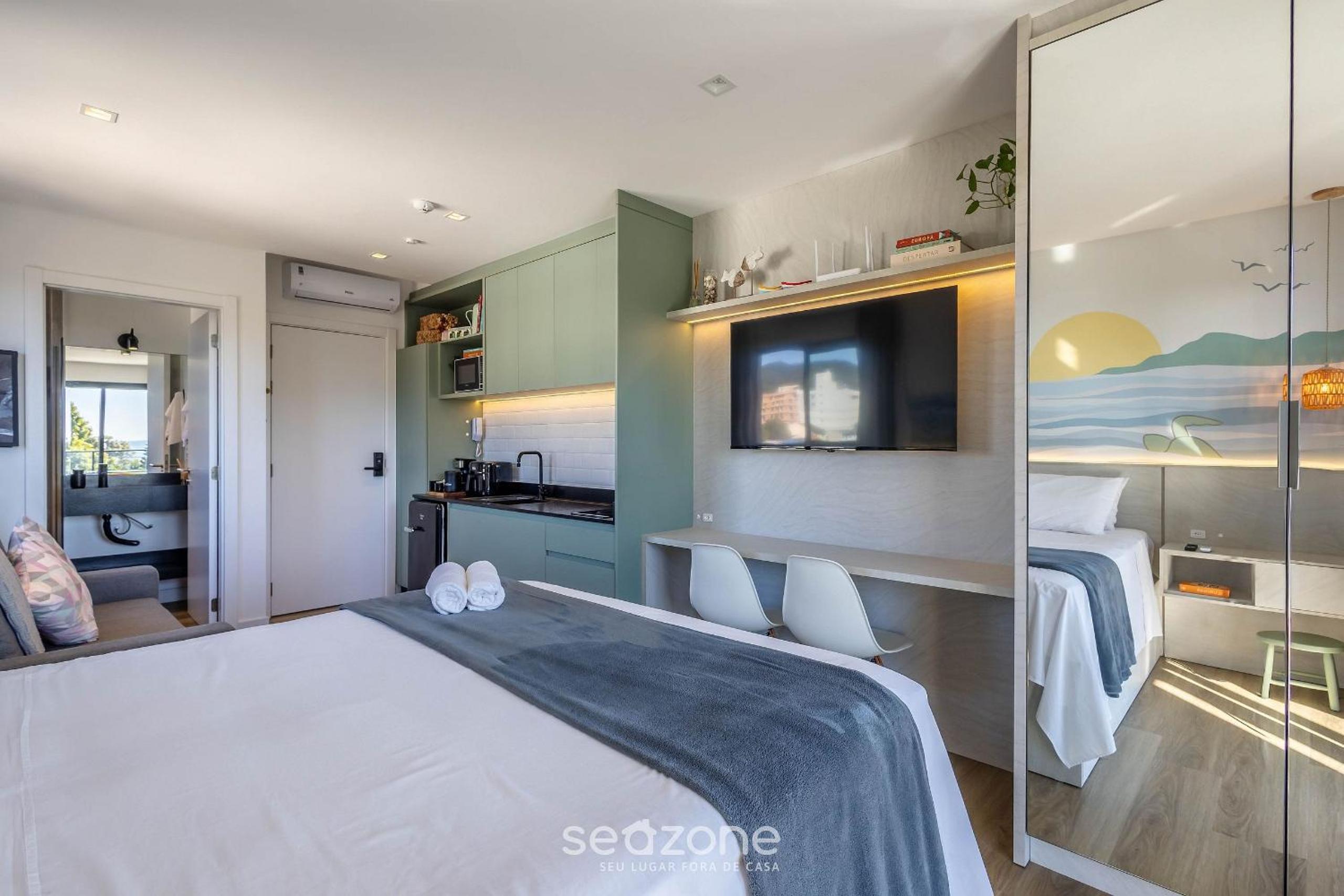 Studios in a seaside building, close to Beto Carreiro at Penha Spot - PSOB