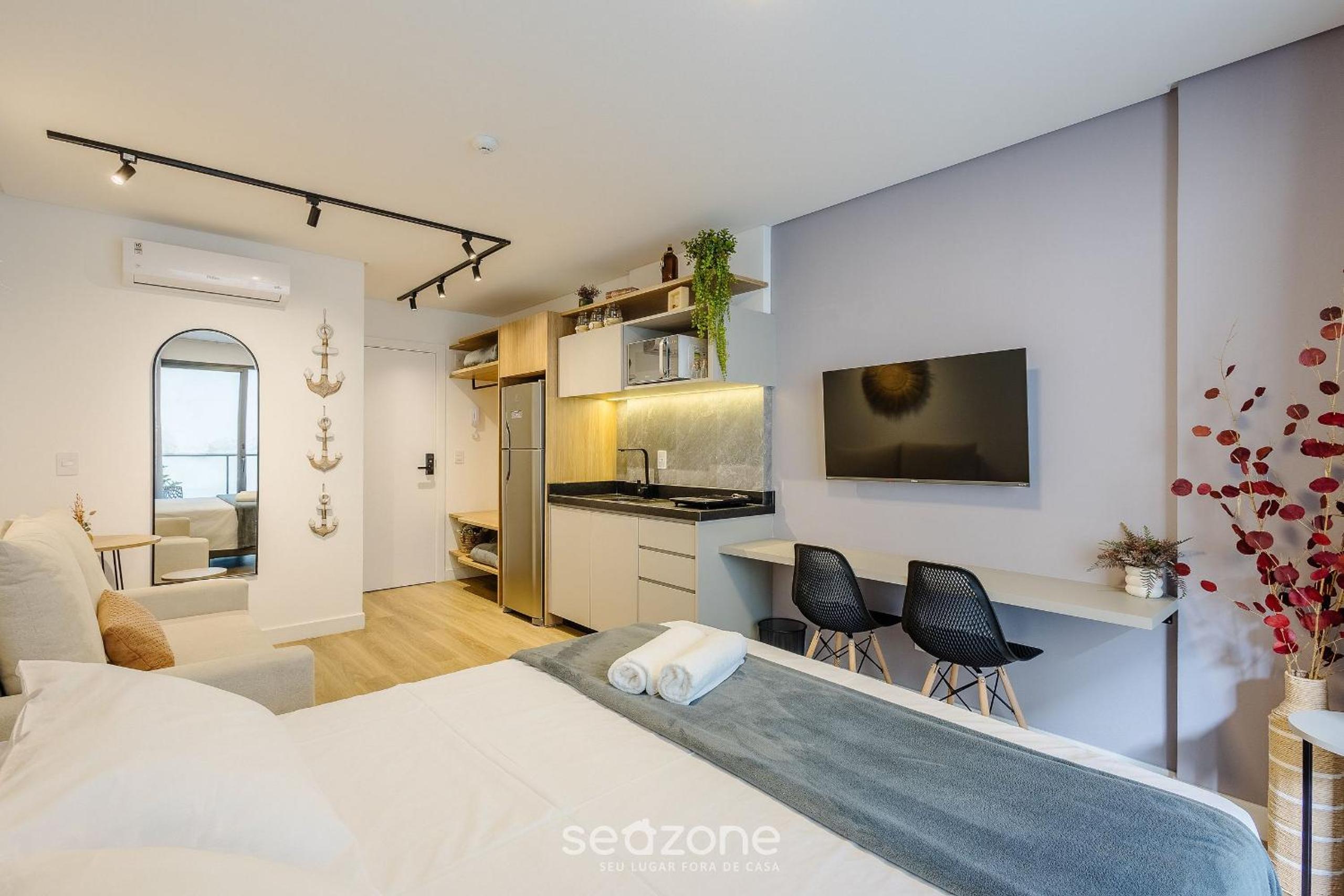 New studios - Pool with sea view - Penha Spot PSO