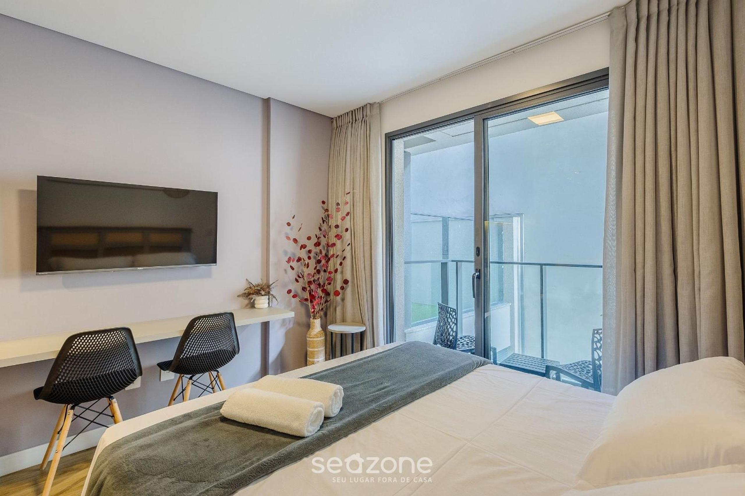 New studios - Pool with sea view - Penha Spot PSO