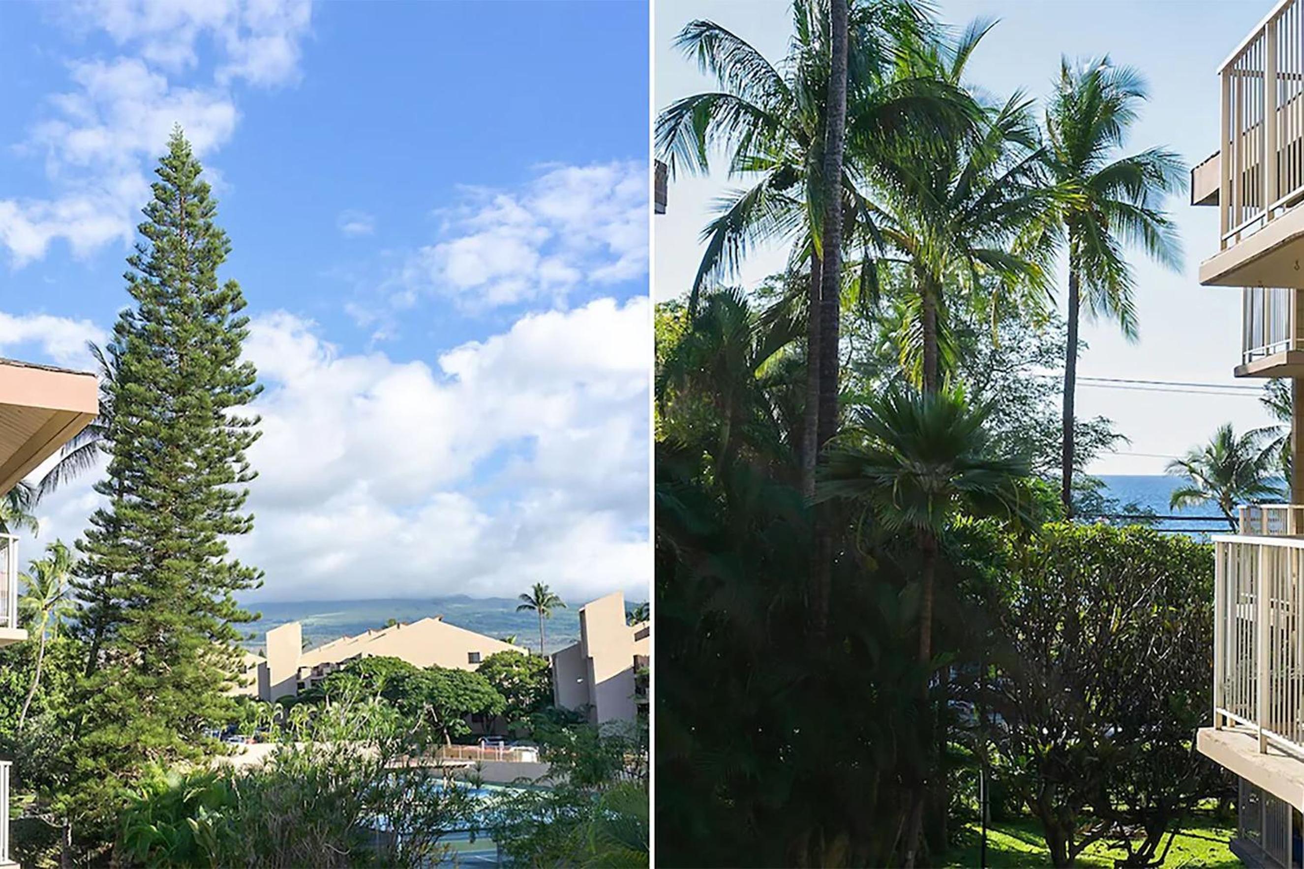 Haleakala Shores A-308 - Ocean/Mountain Views, Stylish 2br/2ba, Lanai, AC, Wi-Fi