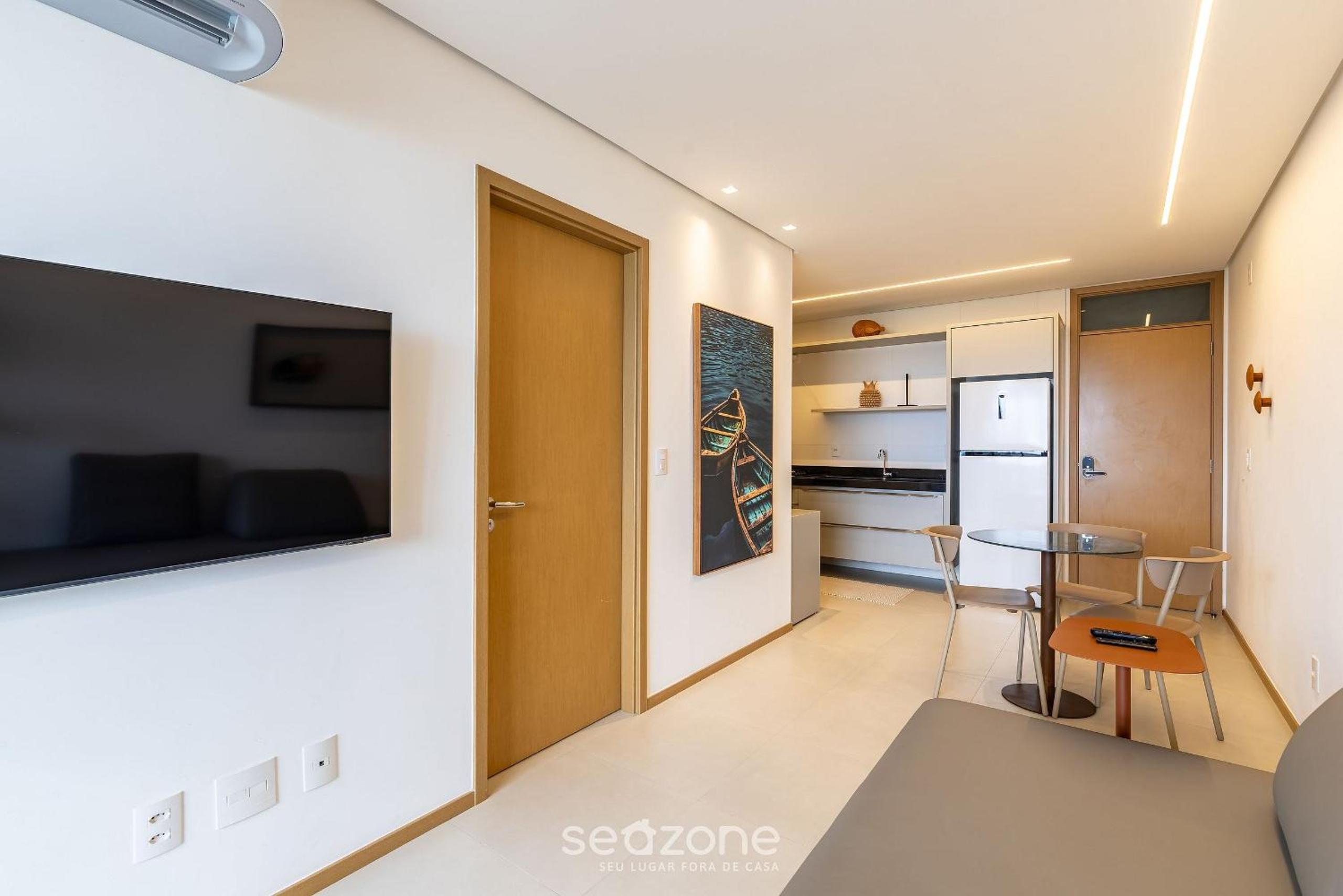 Apt with Balcony and Sea View, Maceió HIG1003