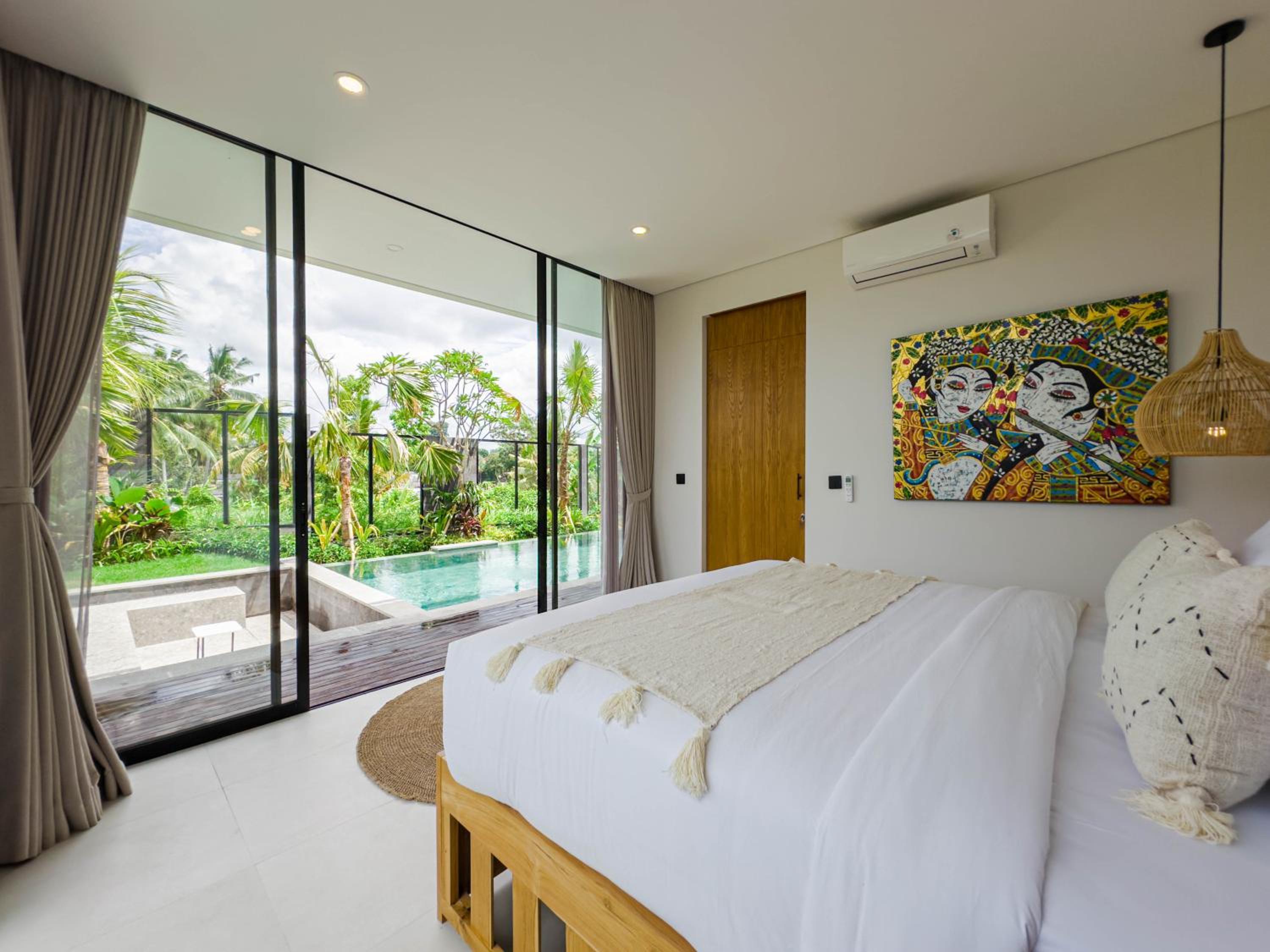 Emma Villa with Ricefields View Ubud