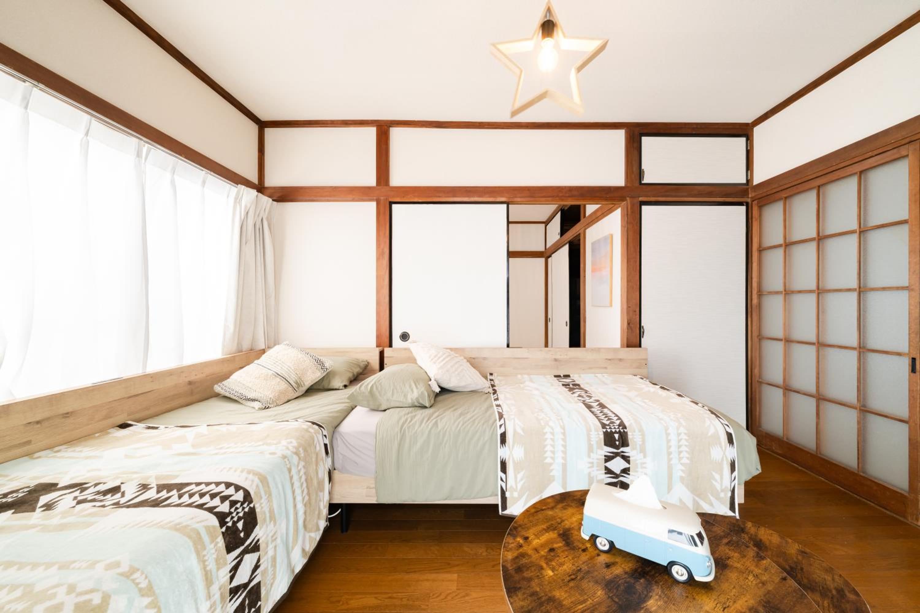 15 minutes to the beach, Free parking, さざ波と貝がら Coco Mare Hiratsuka