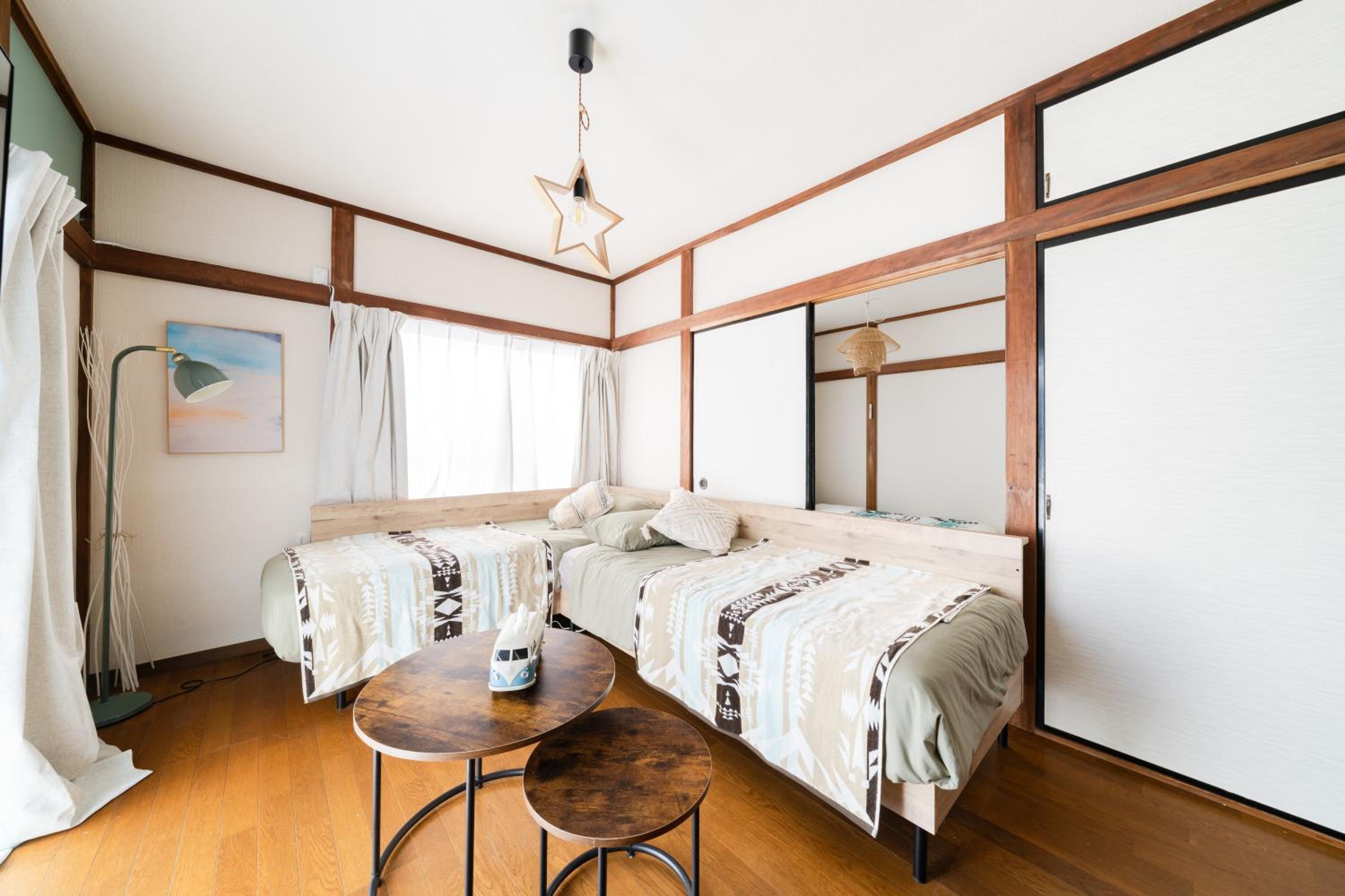 15 minutes to the beach, Free parking, さざ波と貝がら Coco Mare Hiratsuka
